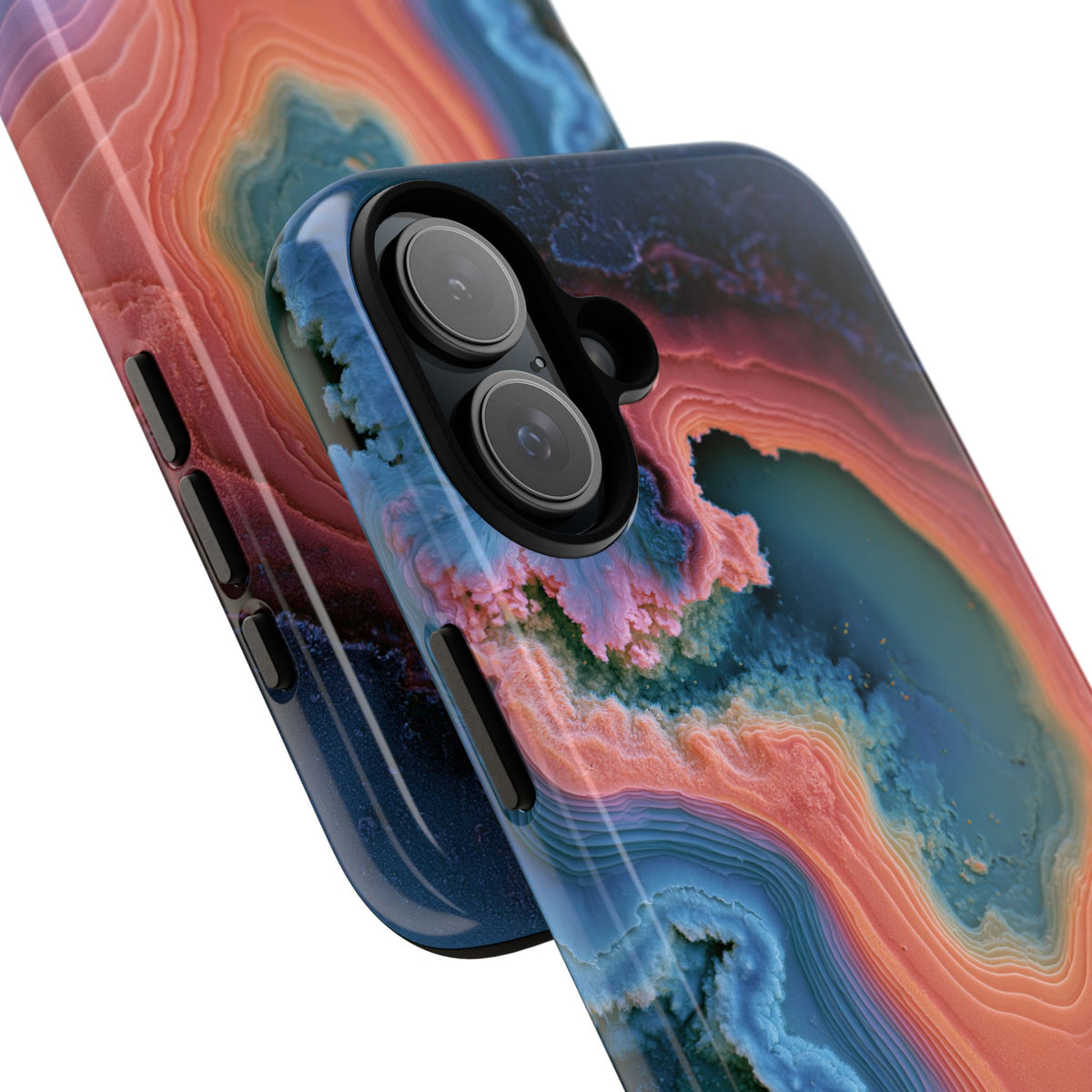 Luminous Resonance · Tough Phone Case for iPhone · Blue
