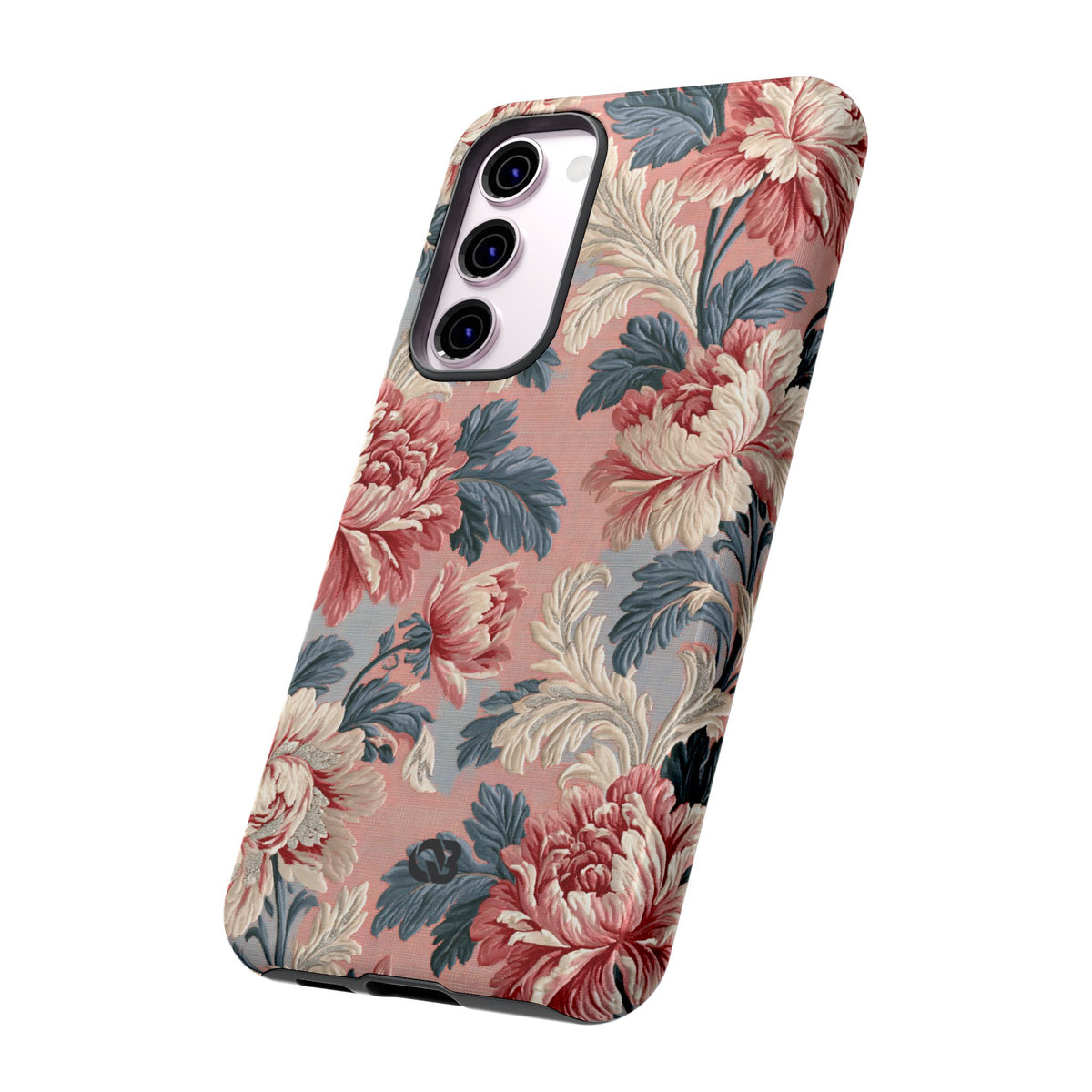 Blush Peony Jacquard · Tough Phone Case for Samsung · Pink