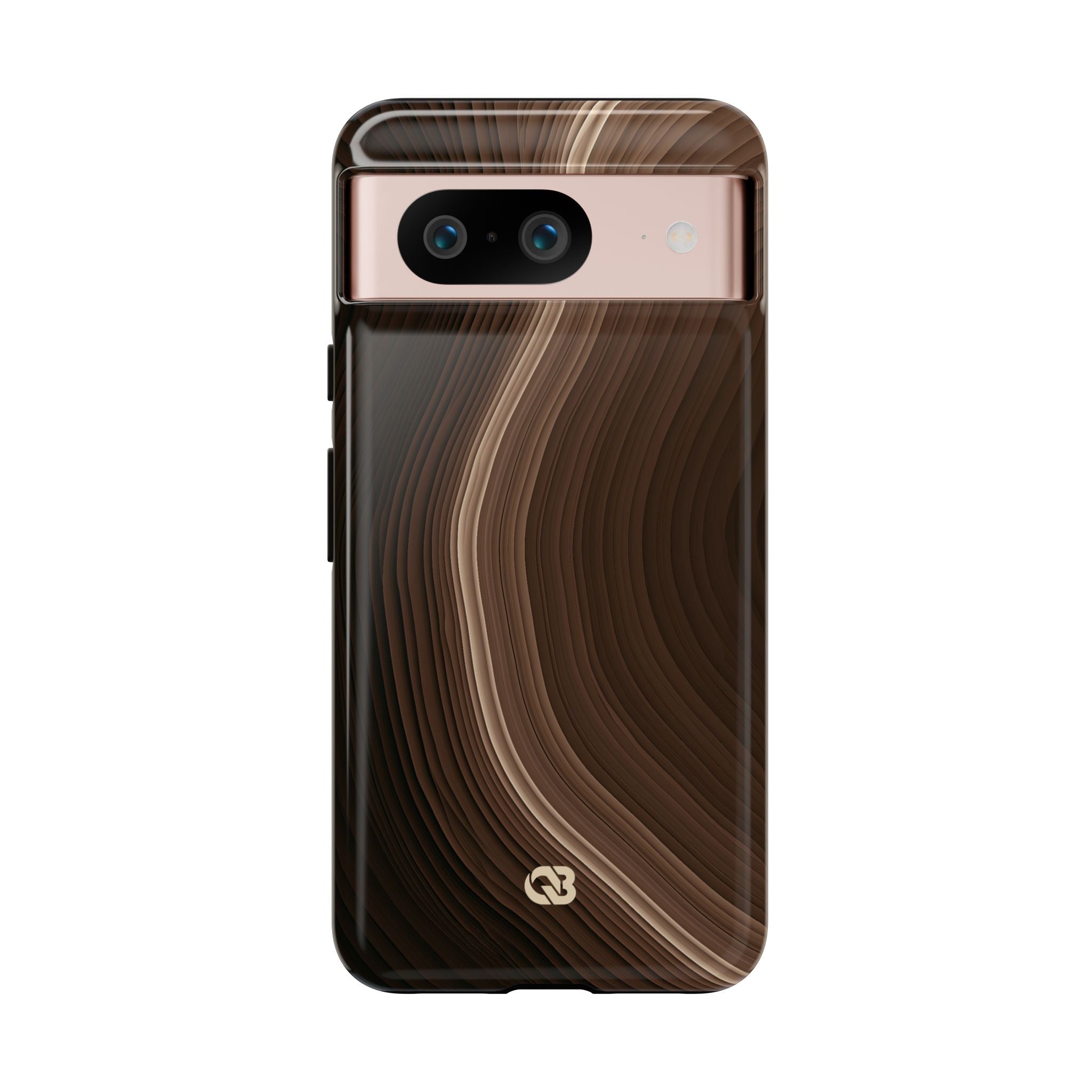 Brown Tough Phone Case for Google Pixel - Bronzed Canyon Relief