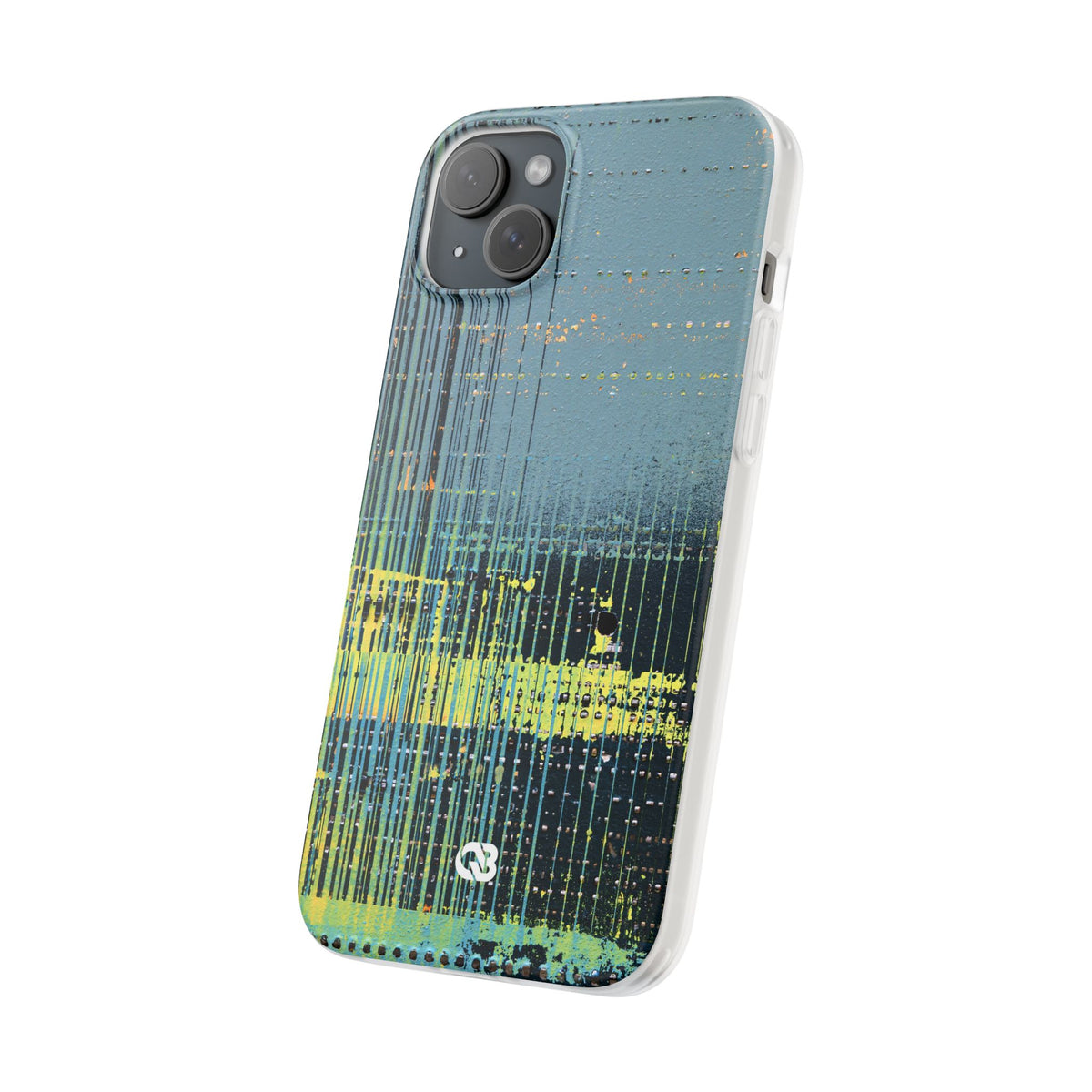Acid Raster Circuit · Lite Phone Case for iPhone · Teal