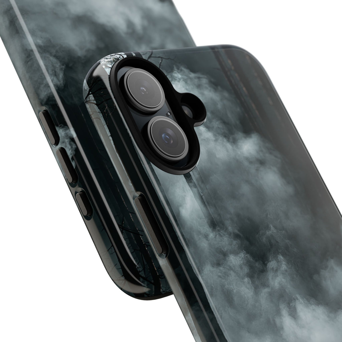 Shadowed Pine Mist · Tough Phone Case for iPhone · Black
