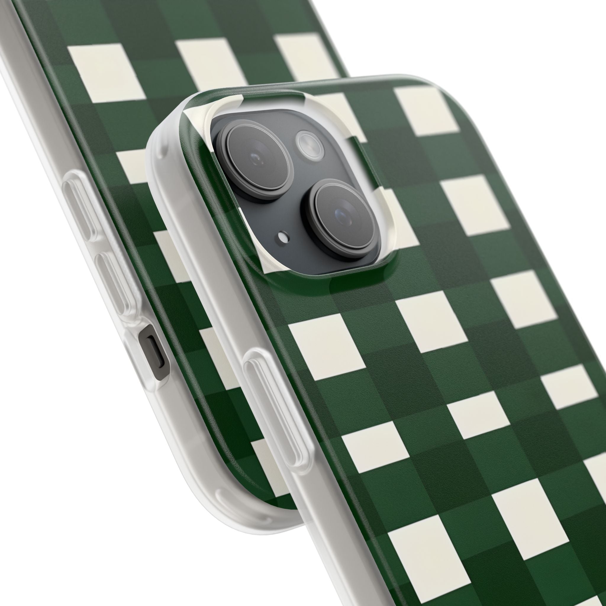 Hunter Green Plaid · Soft Handyhülle für iPhone