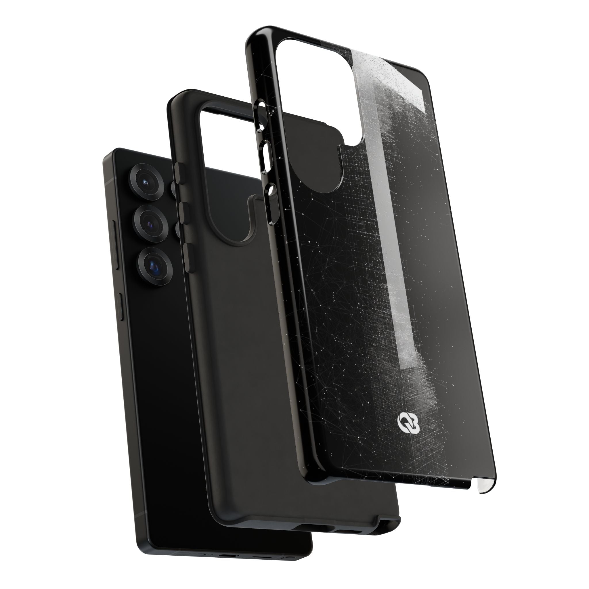 Black Tough Phone Case for Samsung - Vector Core Monolith