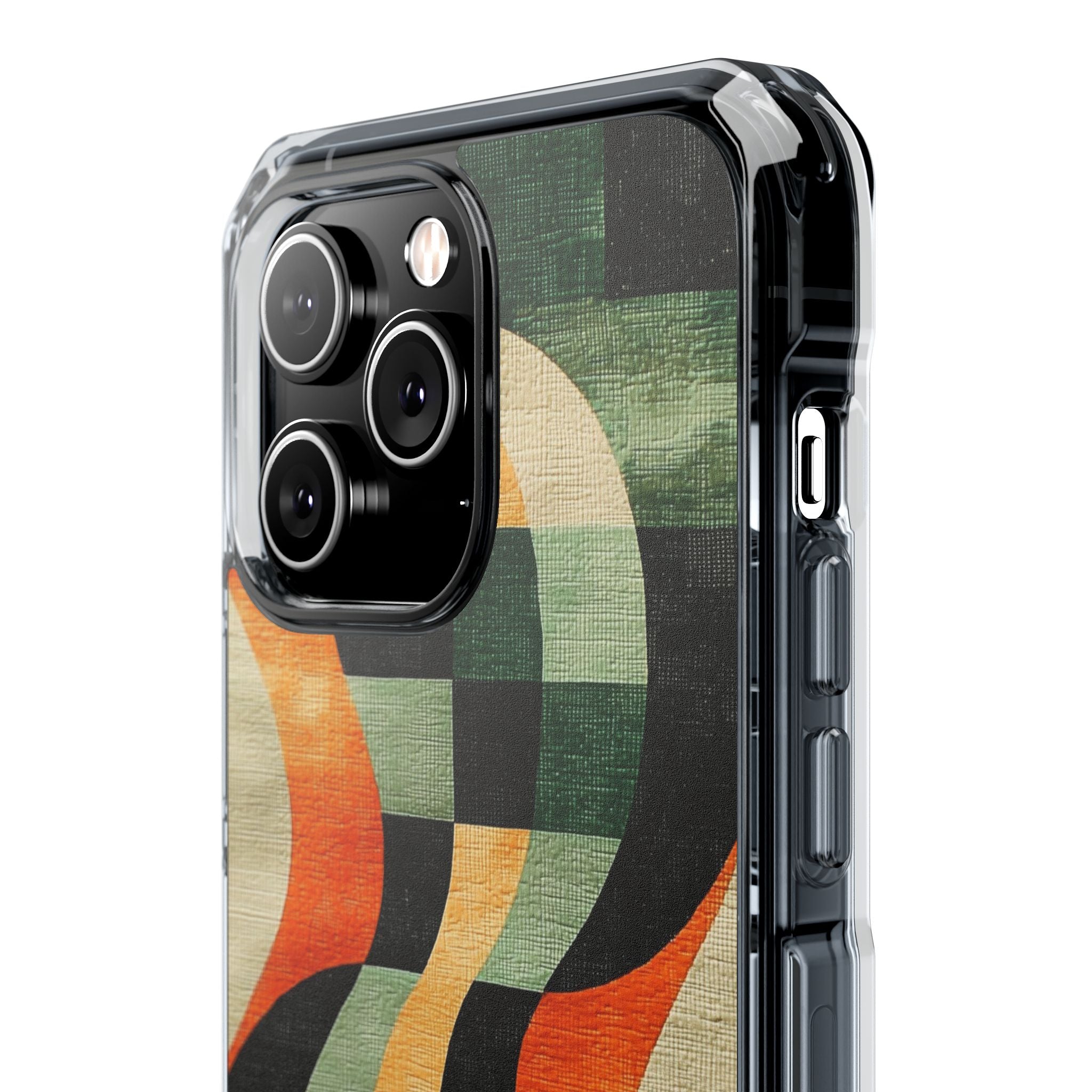 Burnt Orange Curve · Impact Handyhülle für iPhone · Magsafe