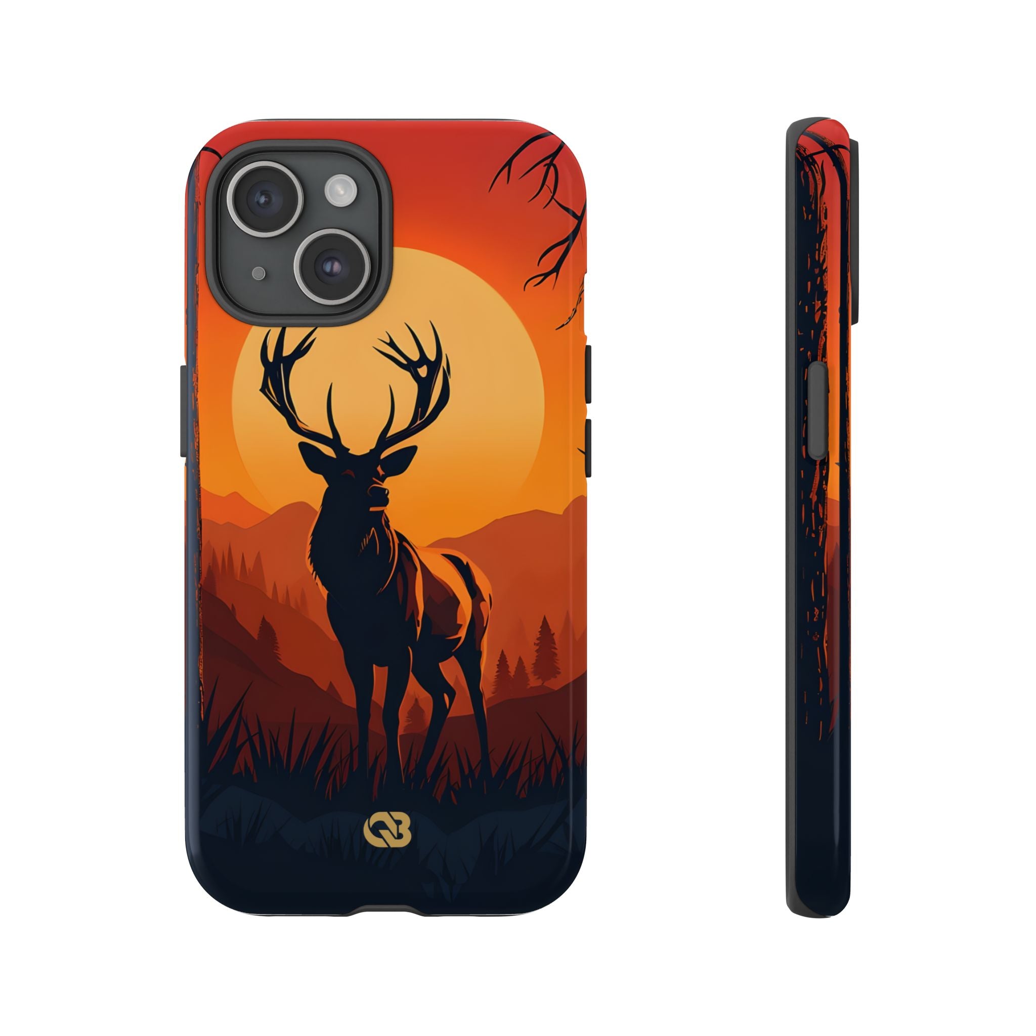 Amber Ridge Stag · Tough Custodia per iPhone