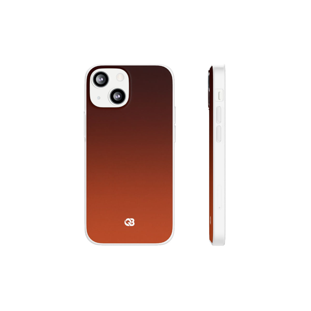 Burnt Amber Spectrum · Lite Phone Case for iPhone · Orange