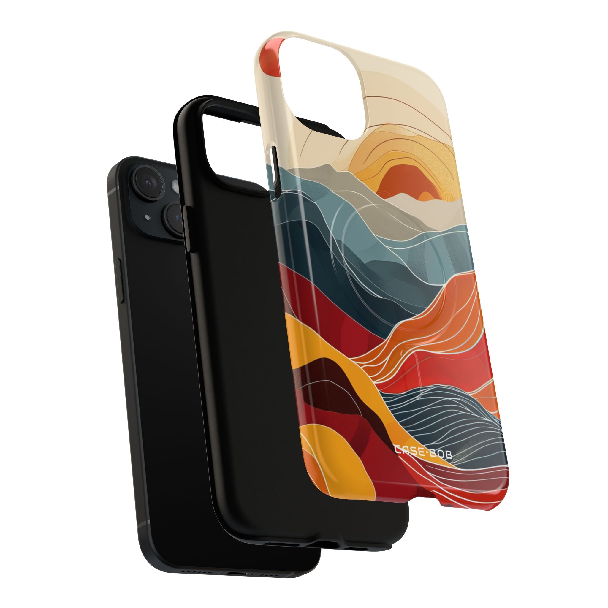 Sunlit Ridges iPhone 15 Plus Case - Tough+