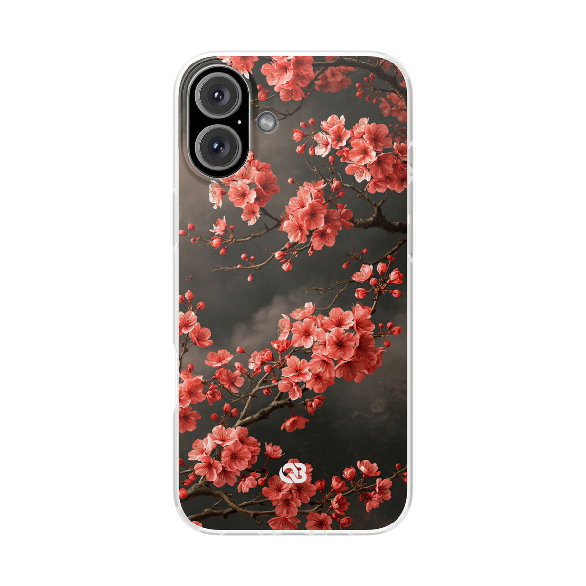 Dark Sakura Nocturne · Lite Phone Case for iPhone · Black