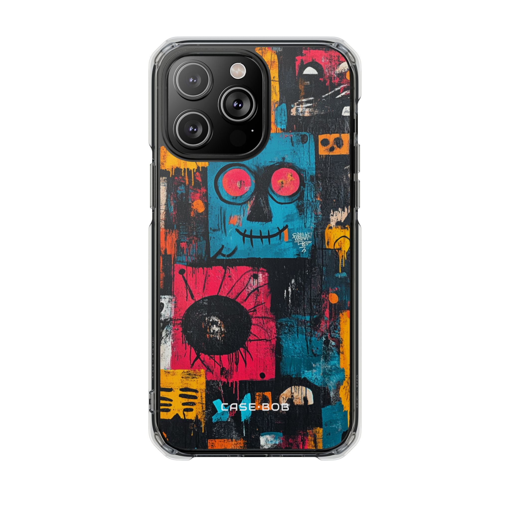 Blue Stitch Smile iPhone 14 Pro Max Case - Impact