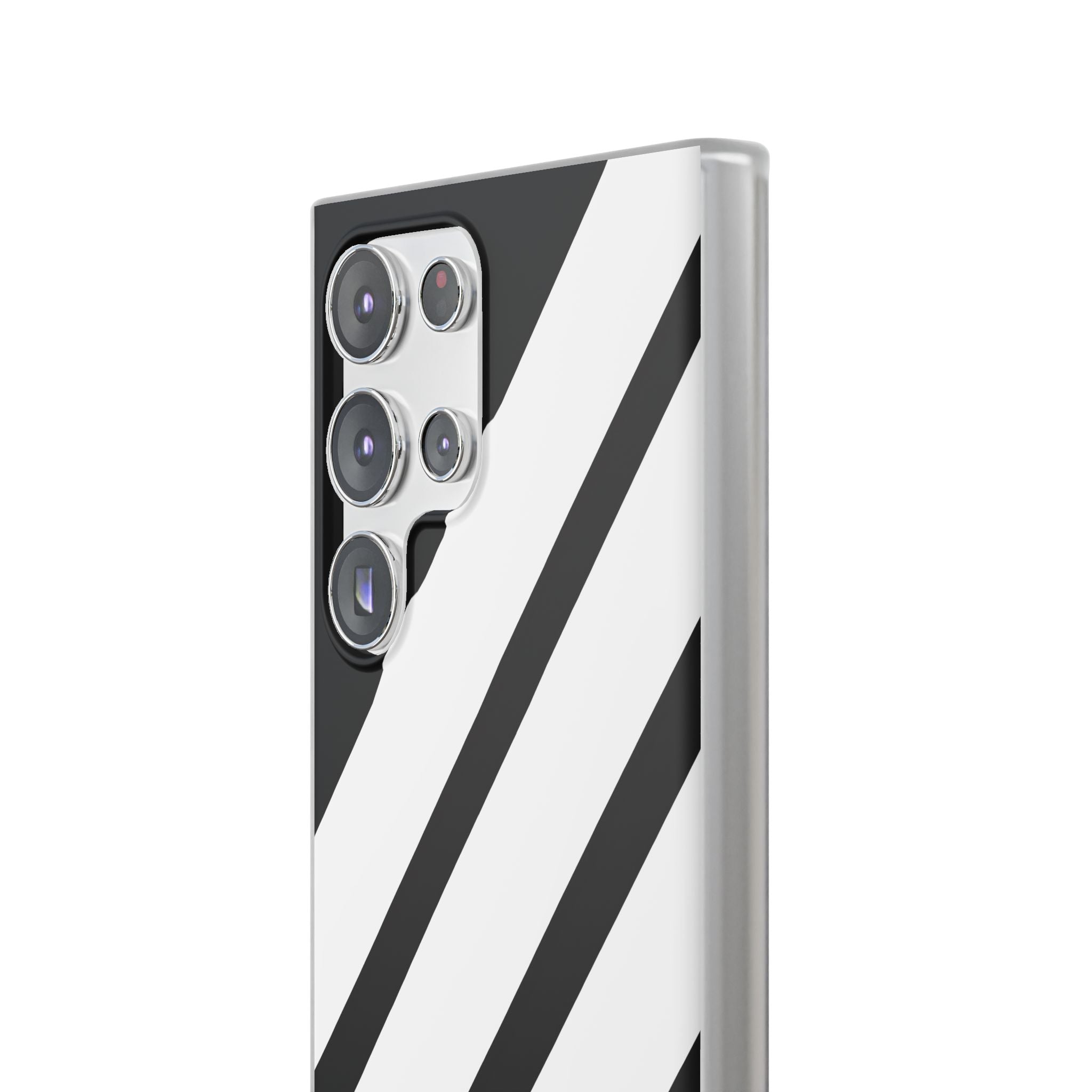 Diagonal Bands Noir Samsung S23 Ultra Case - Soft