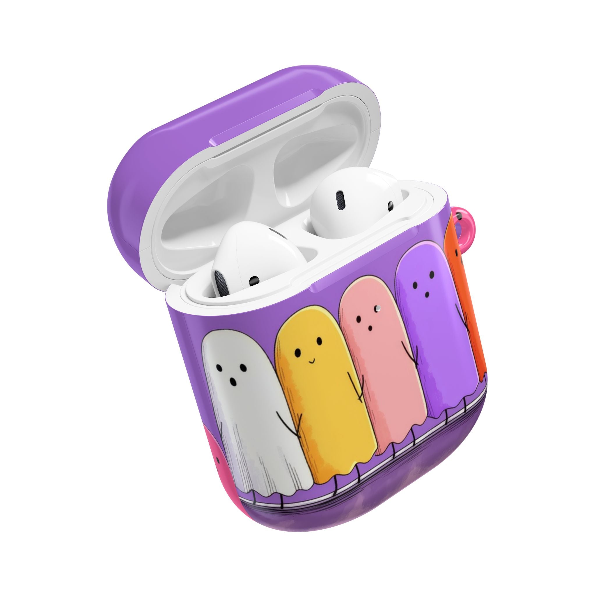 Colorful Ghosts Line - AirPods Case