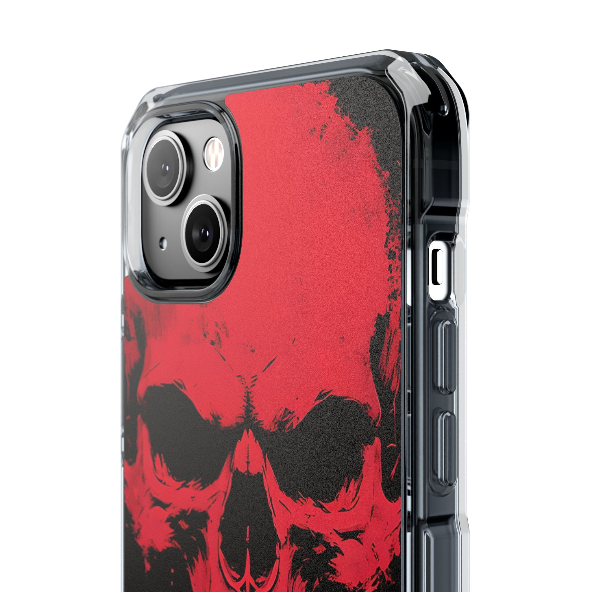 Crimson Street Skull · Impact Phone Case for iPhone · Magsafe