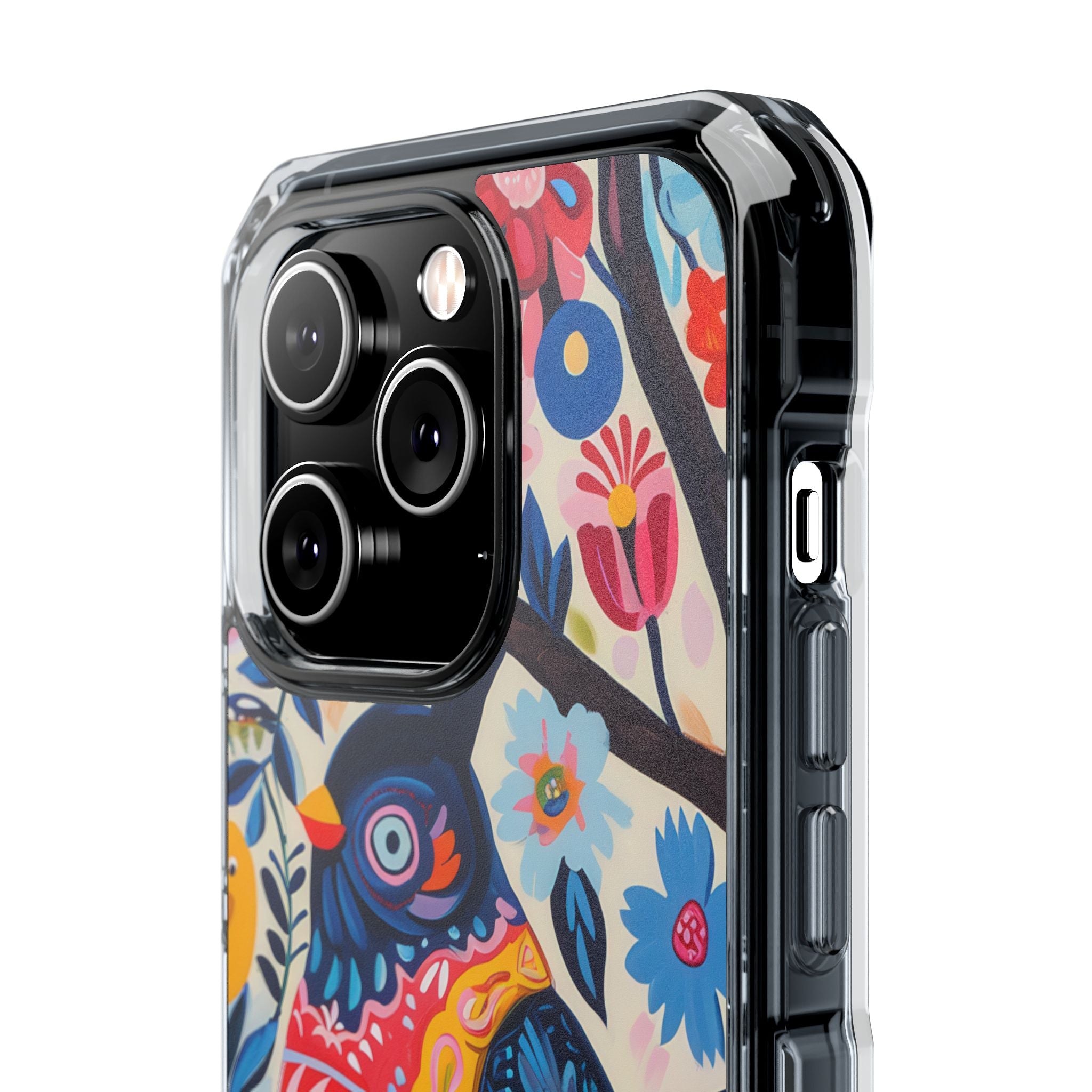 Owl Bloom iPhone 14 Pro Case - Impact