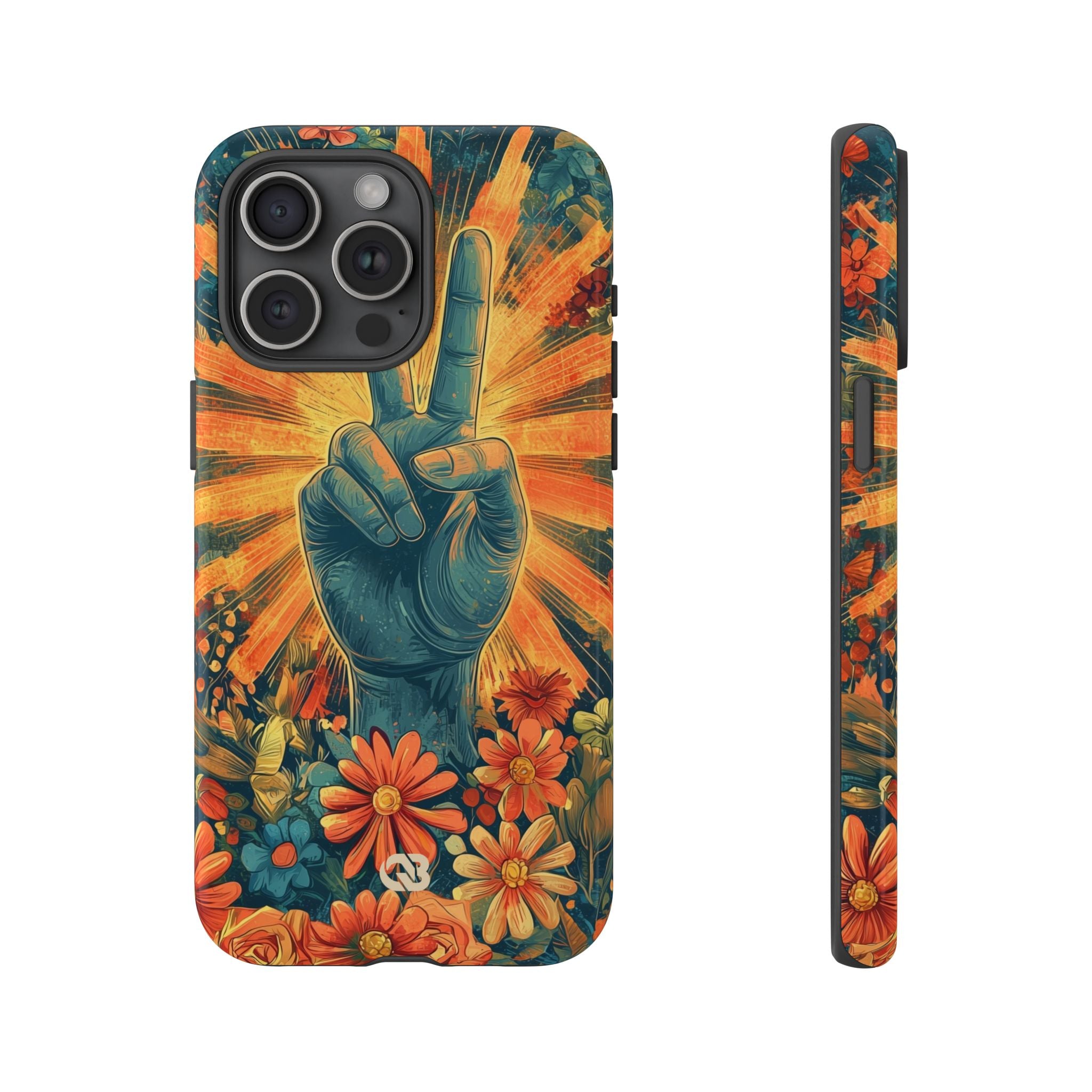Radiant Peace Bloom · Tough Phone Case for iPhone