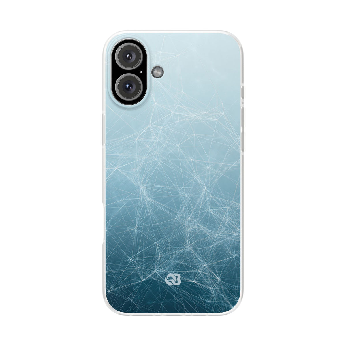 Teal Lite Phone Case for iPhone - Arctic Digital Nexus