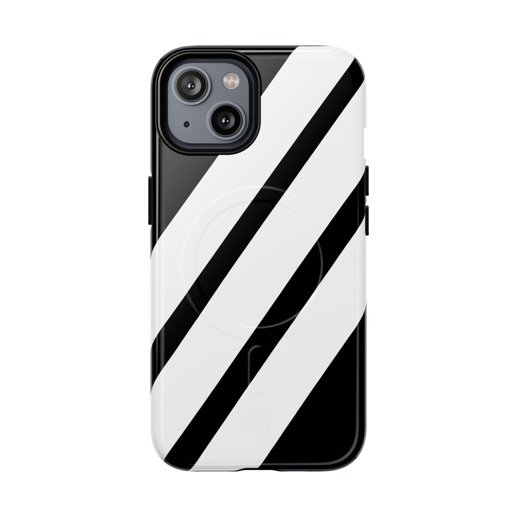 Obsidian White Bars · Tough+ Phone Case for iPhone · Magsafe