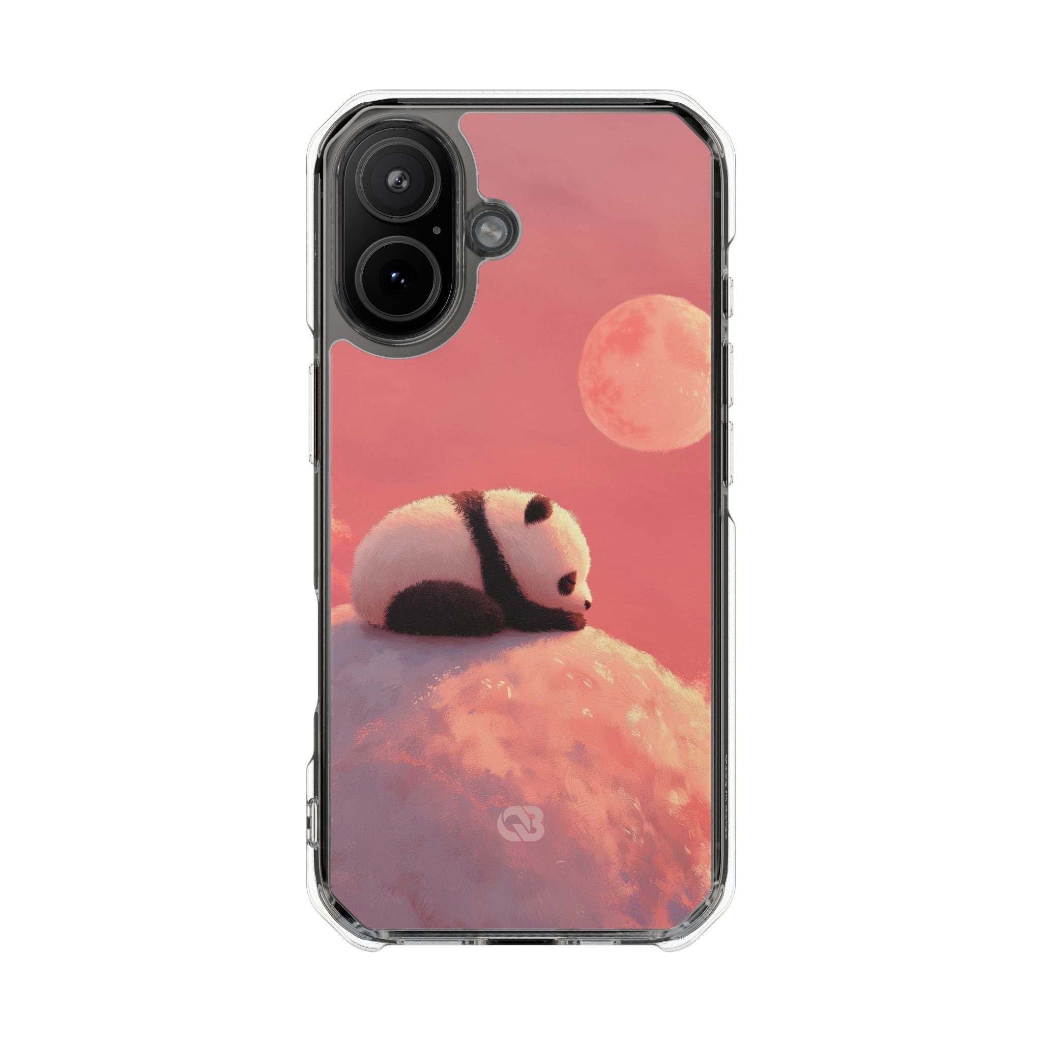 Rose Moon Panda · Impact Coque de téléphone pour iPhone · Magsafe