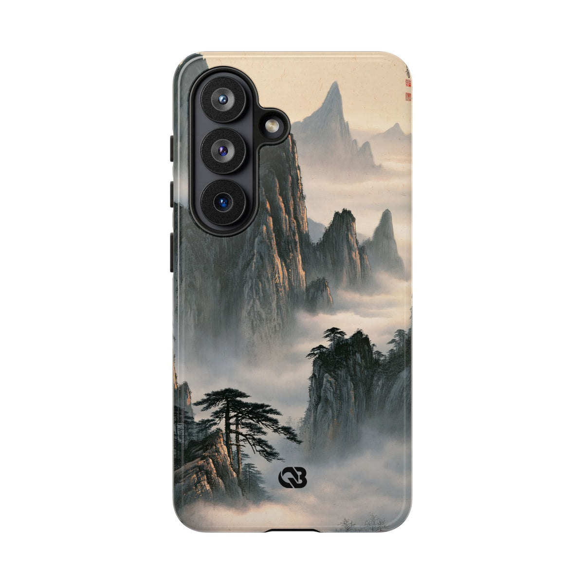 Sacred Mountain Mist · Tough Phone Case for Samsung · Beige