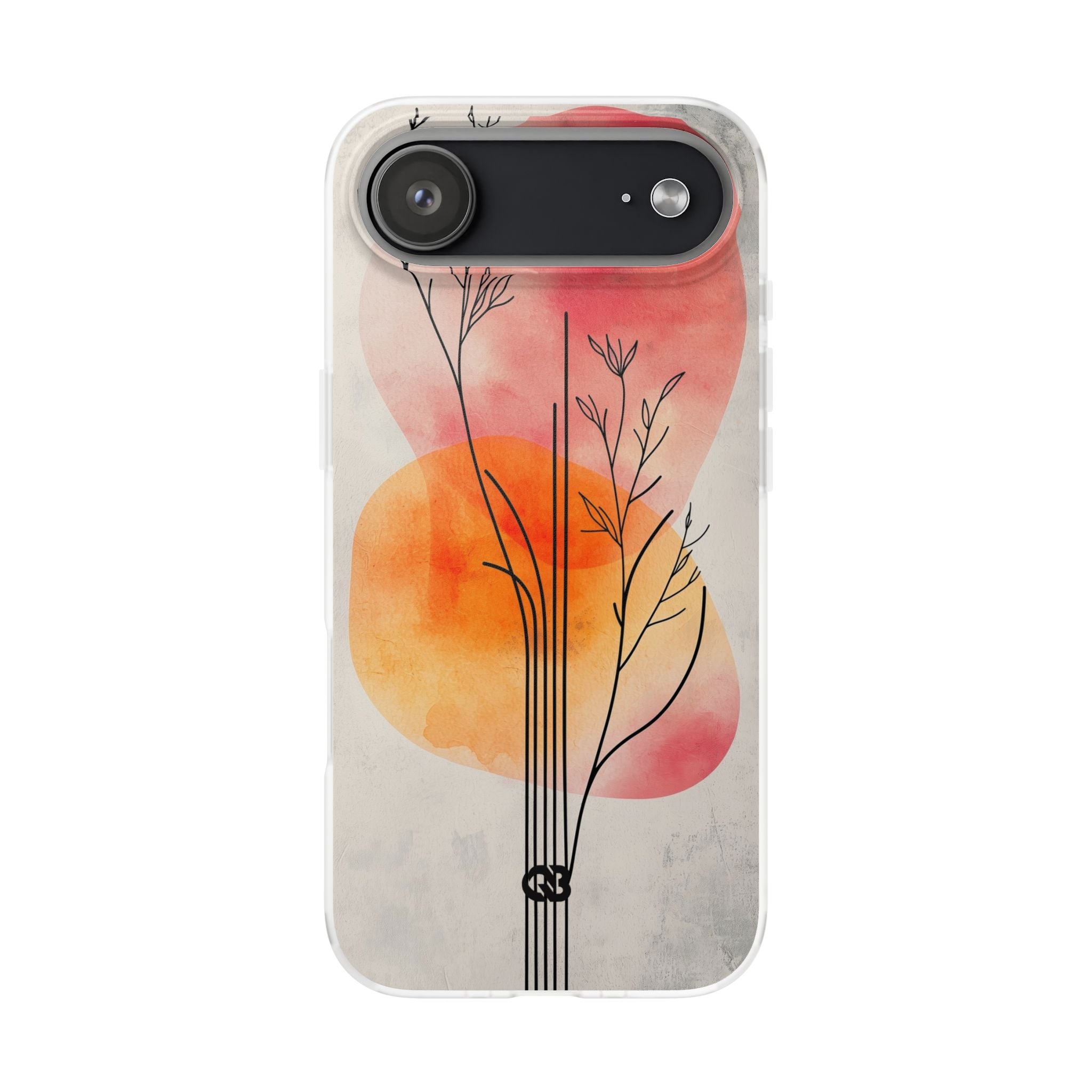 Crimson Bloom Lineage · Soft Phone Case for iPhone