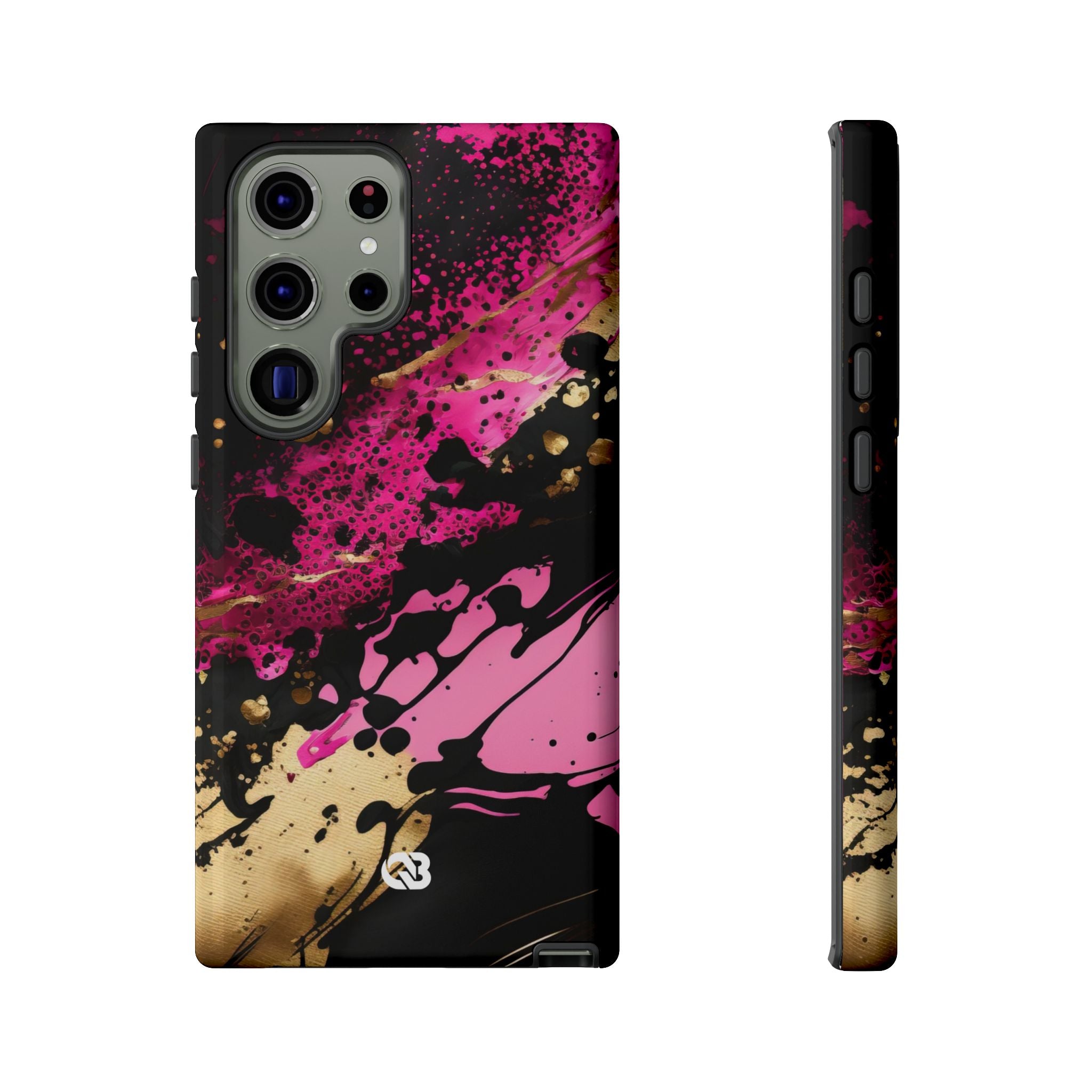 Magenta Liquid Gold · Tough Fundas para teléfono para Samsung