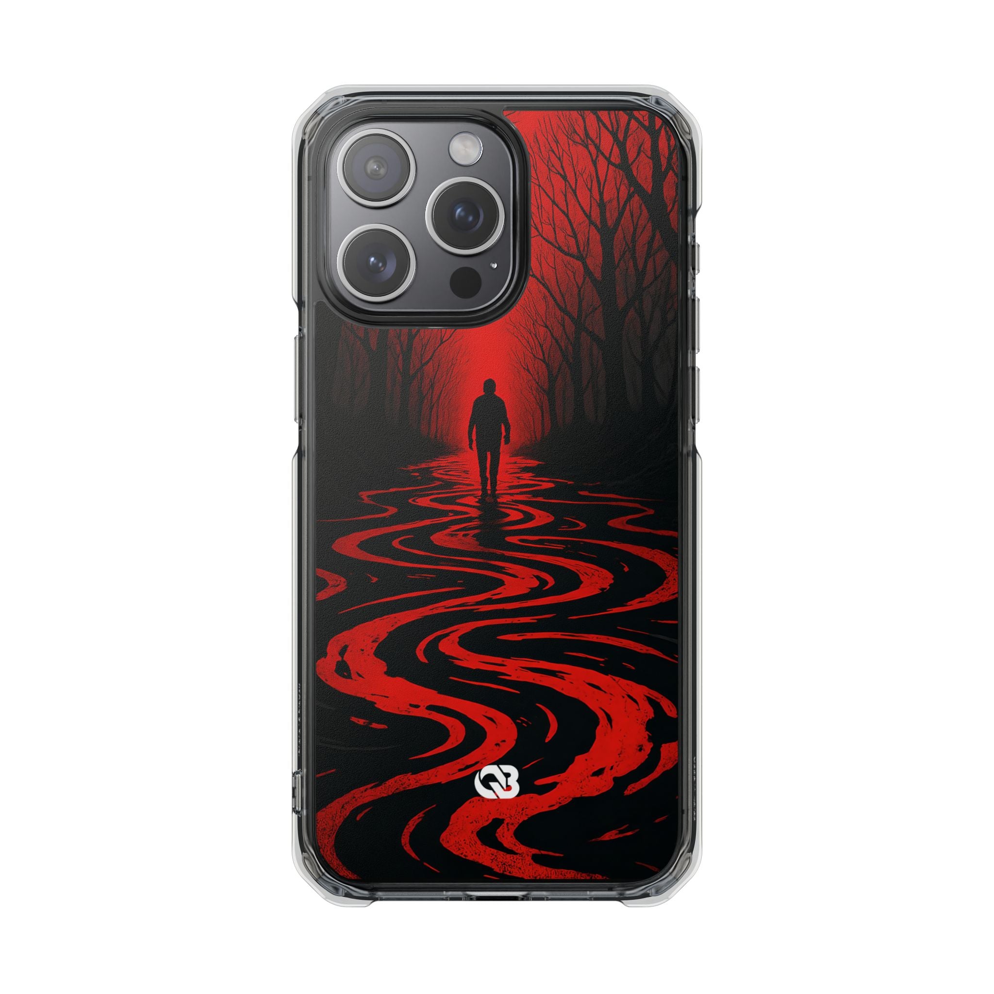 Crimson Shadow Path · Impact Phone Case for iPhone · Magsafe