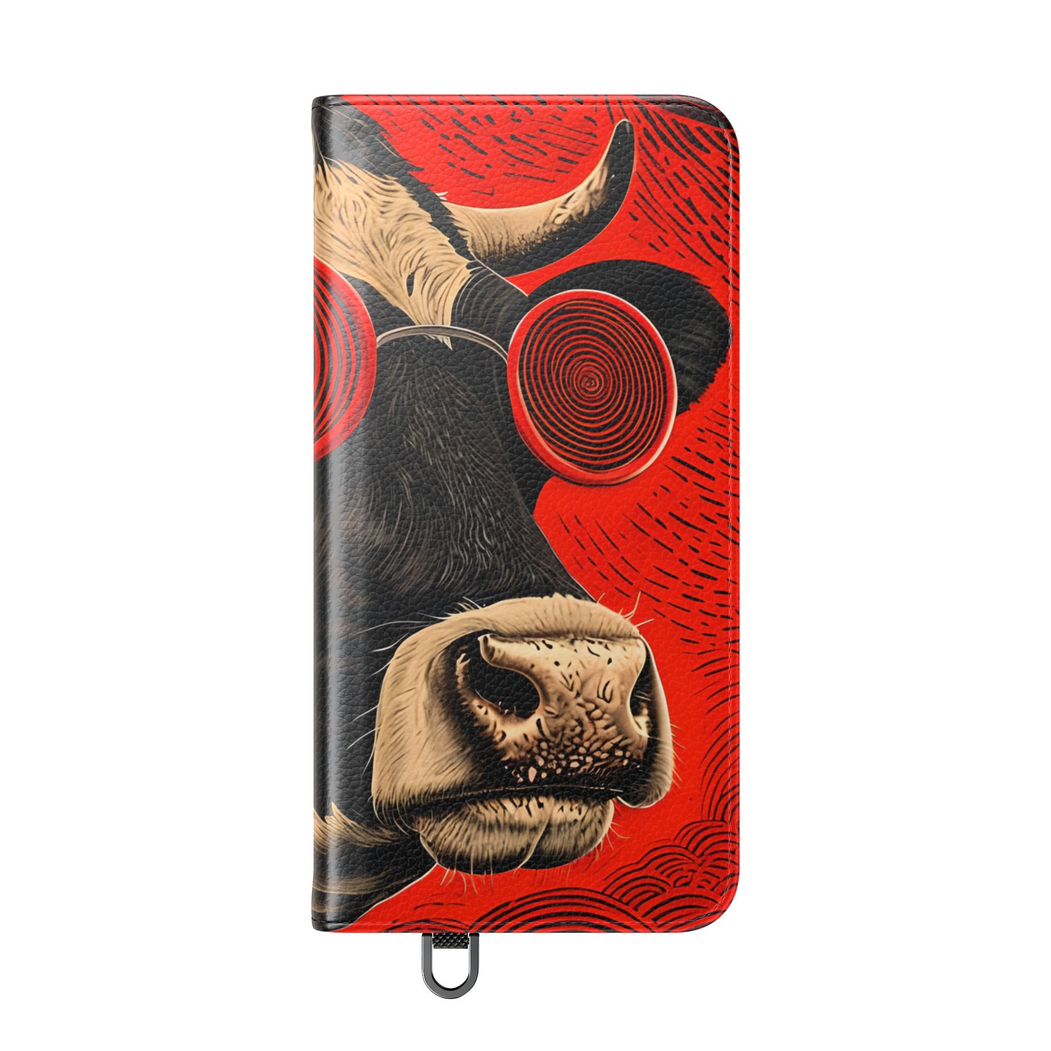 Spiral Cow Vision - Samsung S25+ Case - Wallet