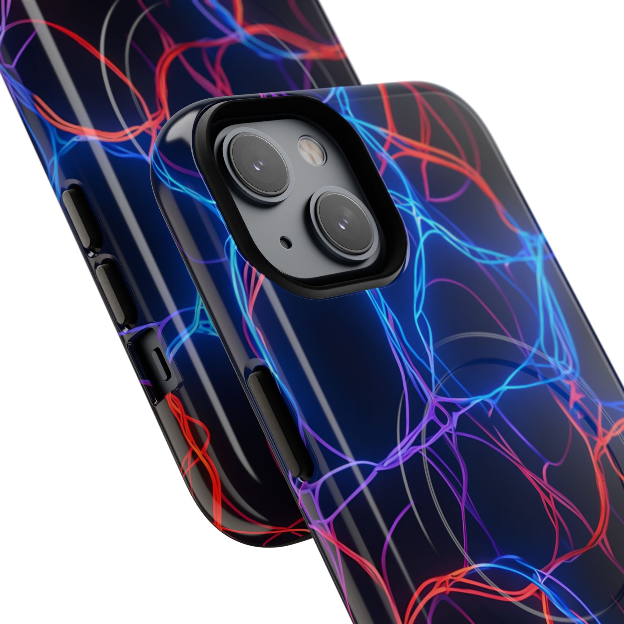 Electric Synapse Glow · Tough+ Handyhülle für iPhone · Magsafe