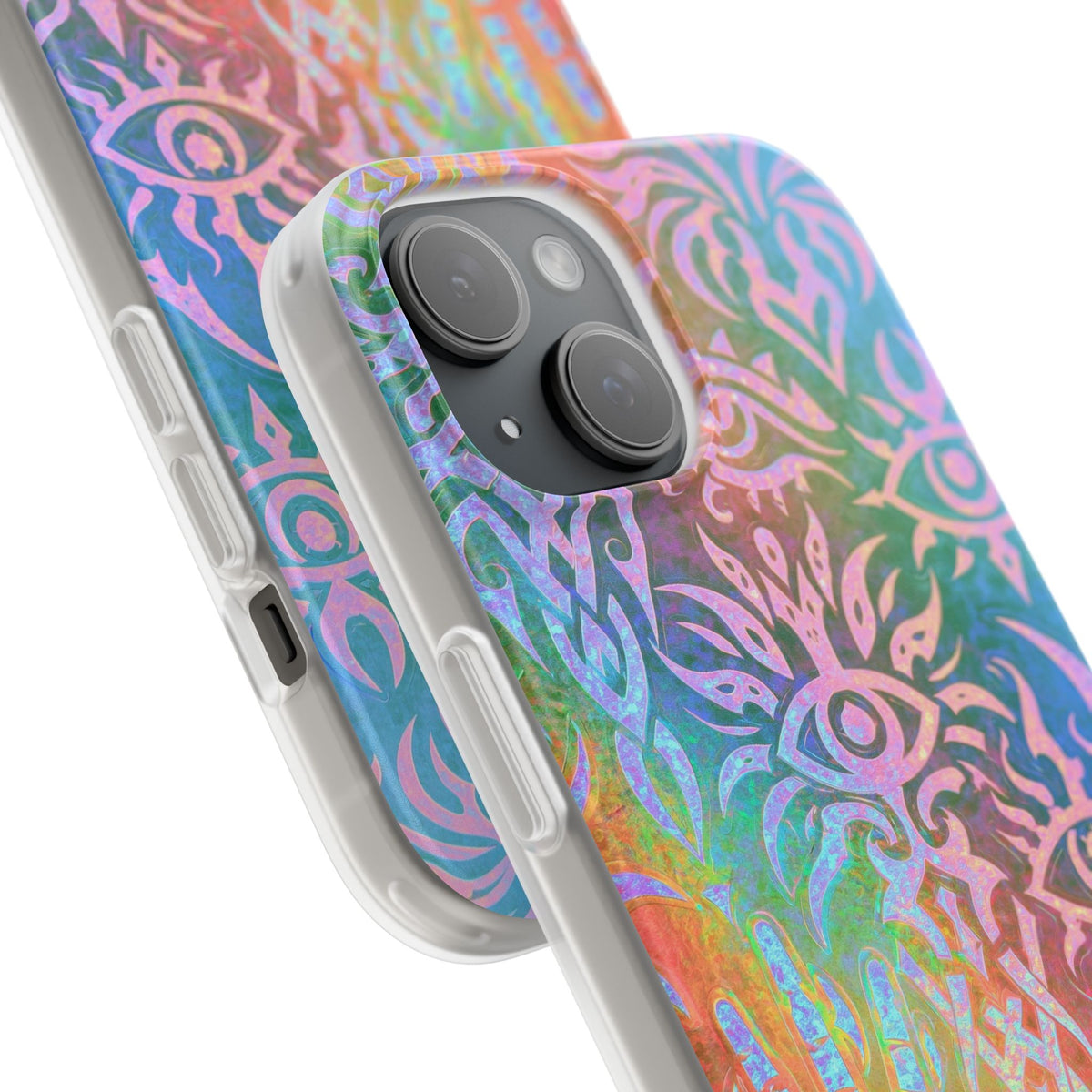 Chromatic Mystic Sigil · Lite Phone Case for iPhone · Blue