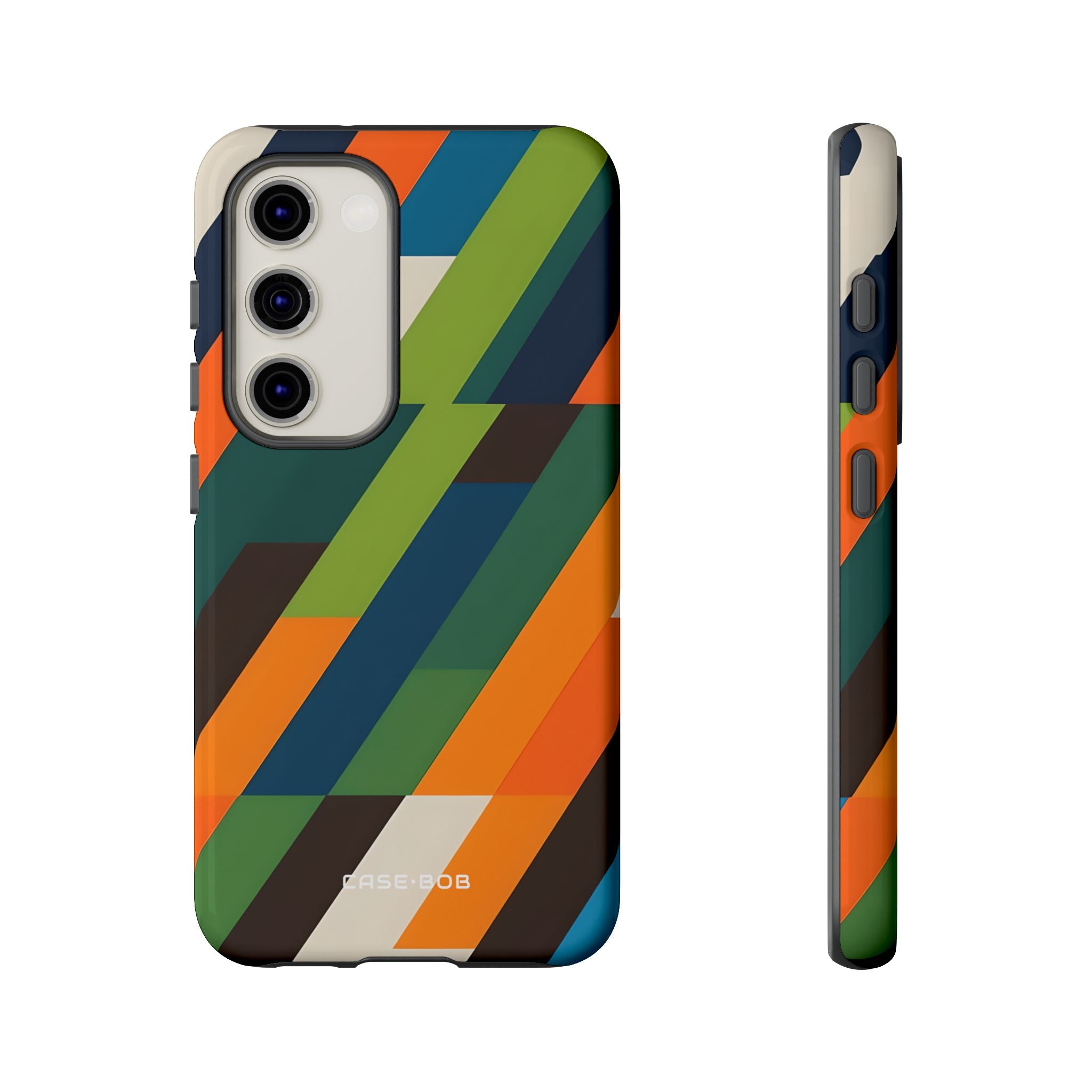 Diagonal Blaze Samsung S23 Case - Tough