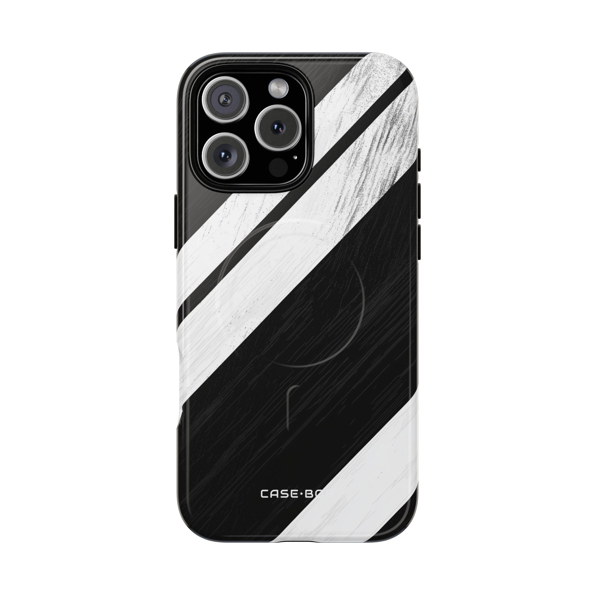 Distressed Stripe Motion iPhone 16 Pro Max Case - Tough+