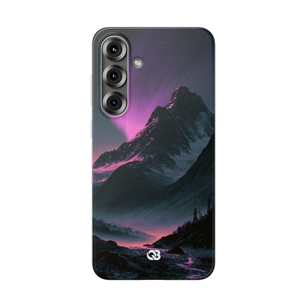 Arctic Aurora Summit · Lite Phone Case for Samsung · Black