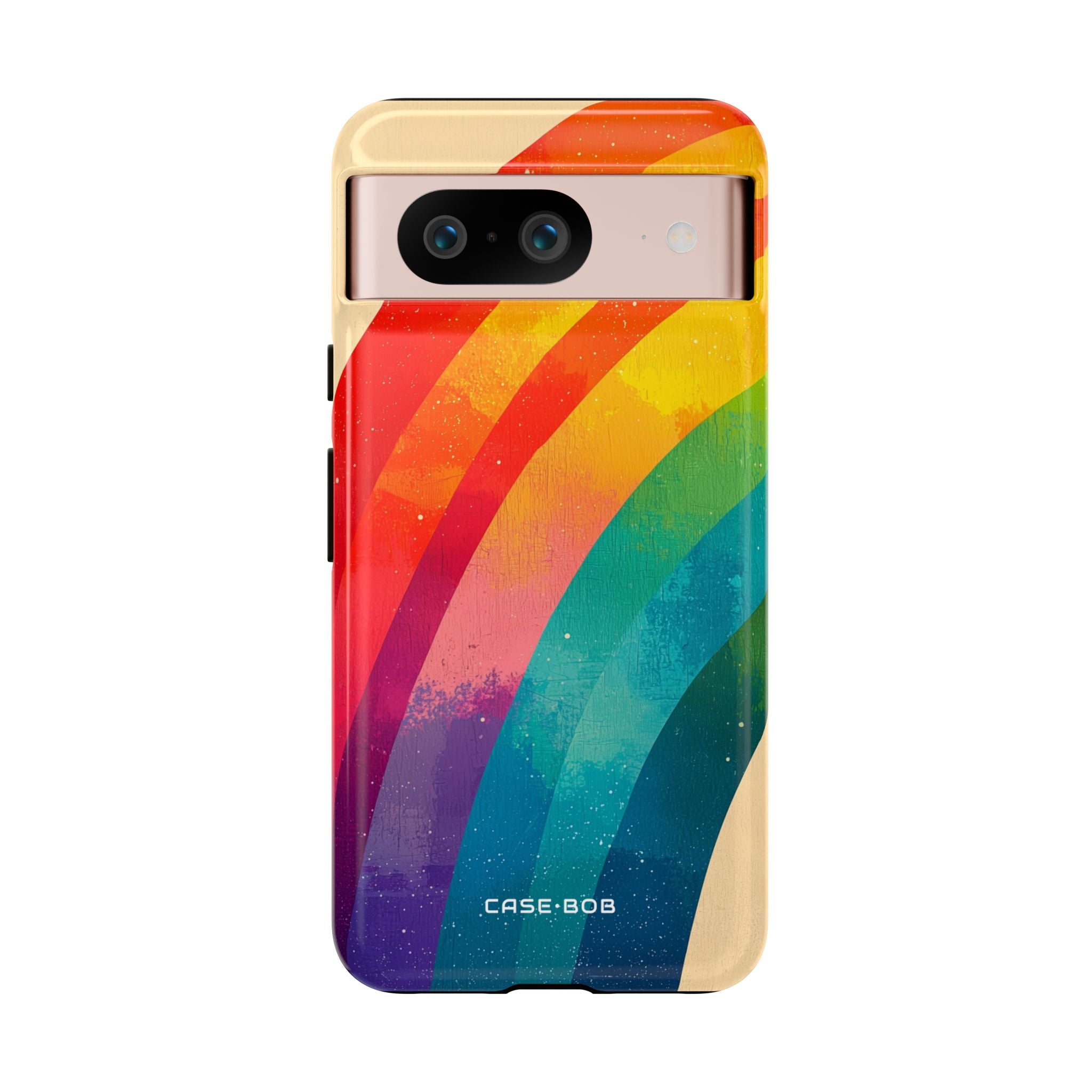 Texturerad Rainbow Arc Google Pixel 8 Case - Tough