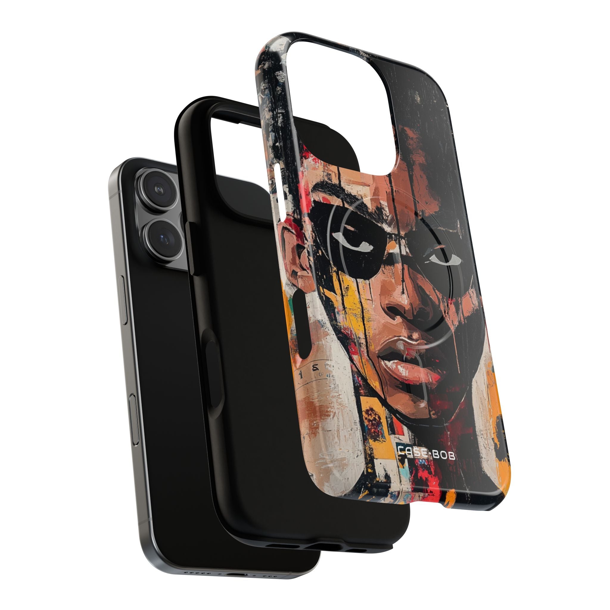 Masked Portrait Drips iPhone 16 Pro Case - Tough+