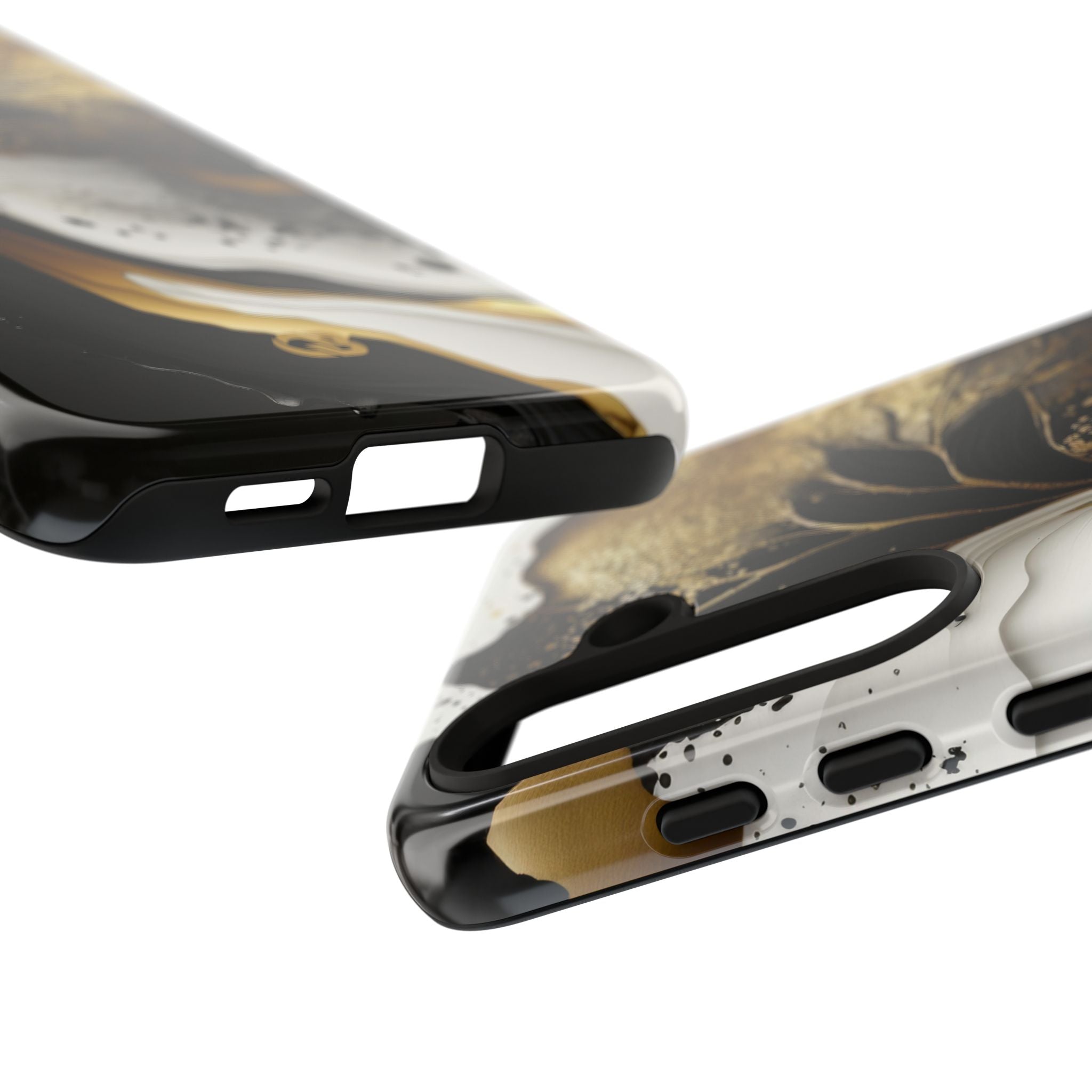 Molten Onyx Gold · Tough Coque de téléphone pour Samsung