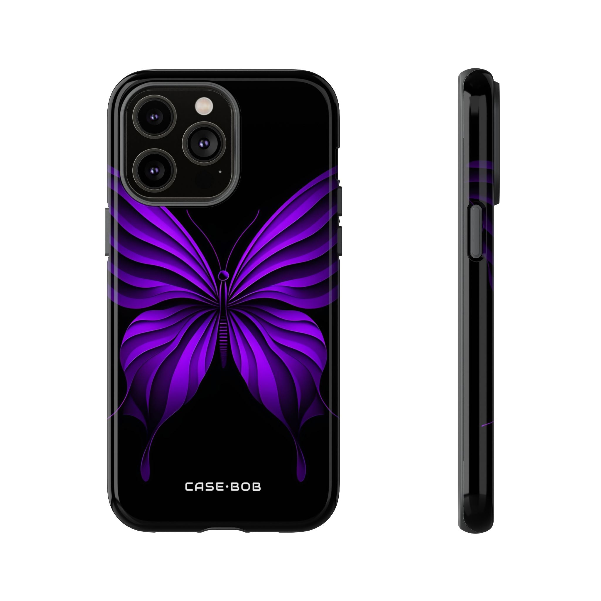 Violet Monarch iPhone 14 Pro Max Case - Tough