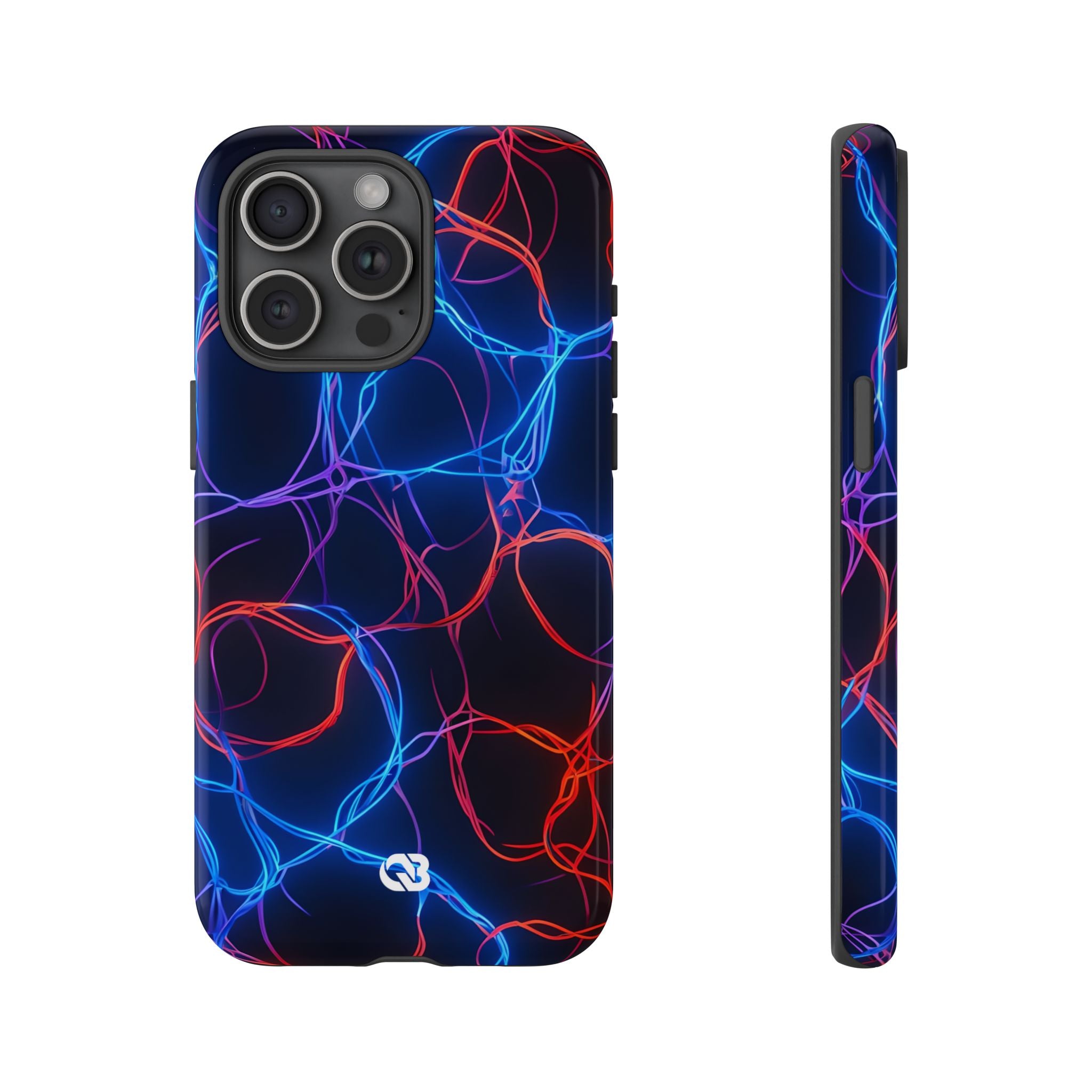 Electric Synapse Glow · Tough Handyhülle für iPhone