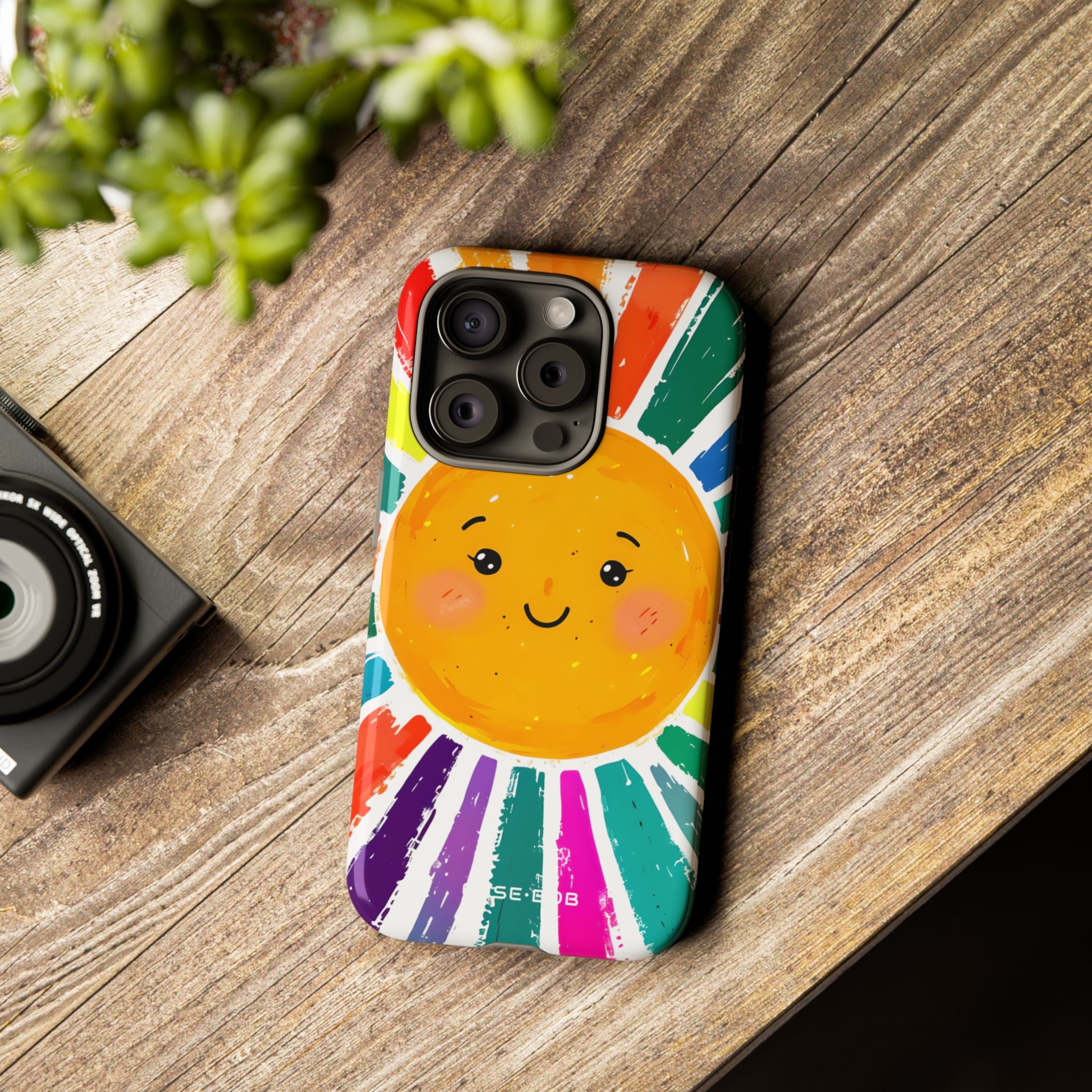 Sunny Smiles iPhone 15 Pro Cover - Tough
