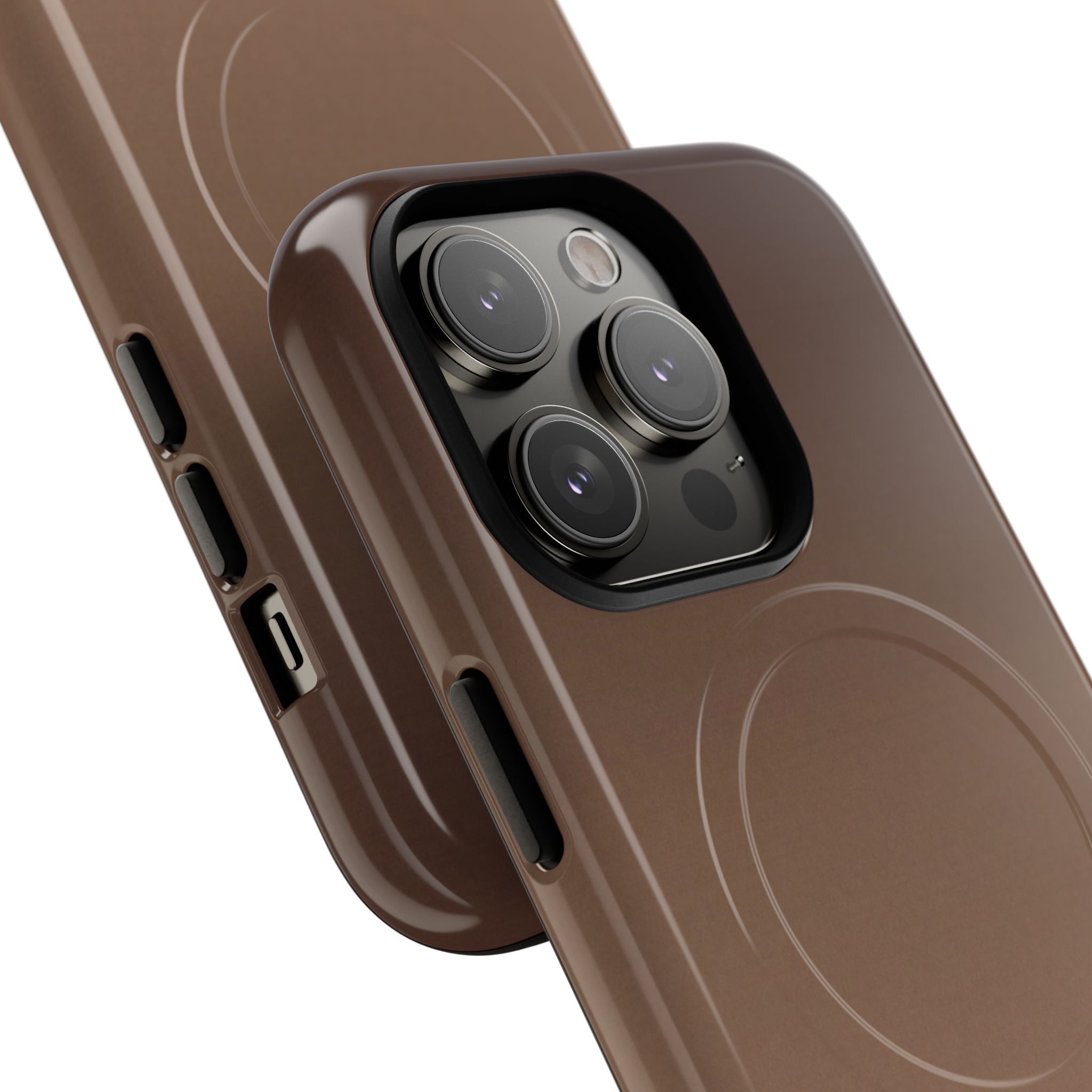 Brown Tough 2.0 Magsafe Phone Case for iPhone - Smoked Caramel Fade