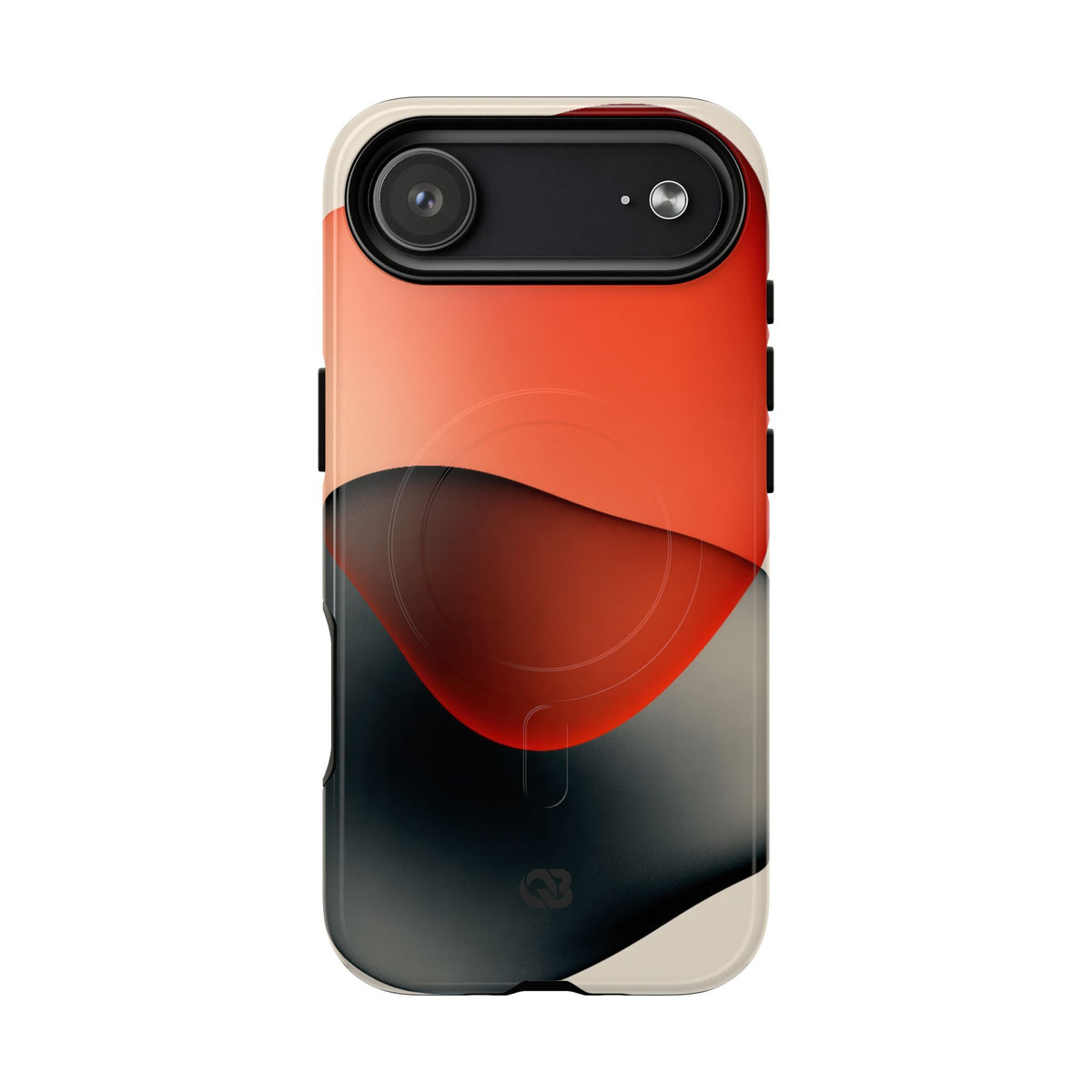 Translucent Crimson Form · Tough 2.0 Magnetic Phone Case for iPhone · Red