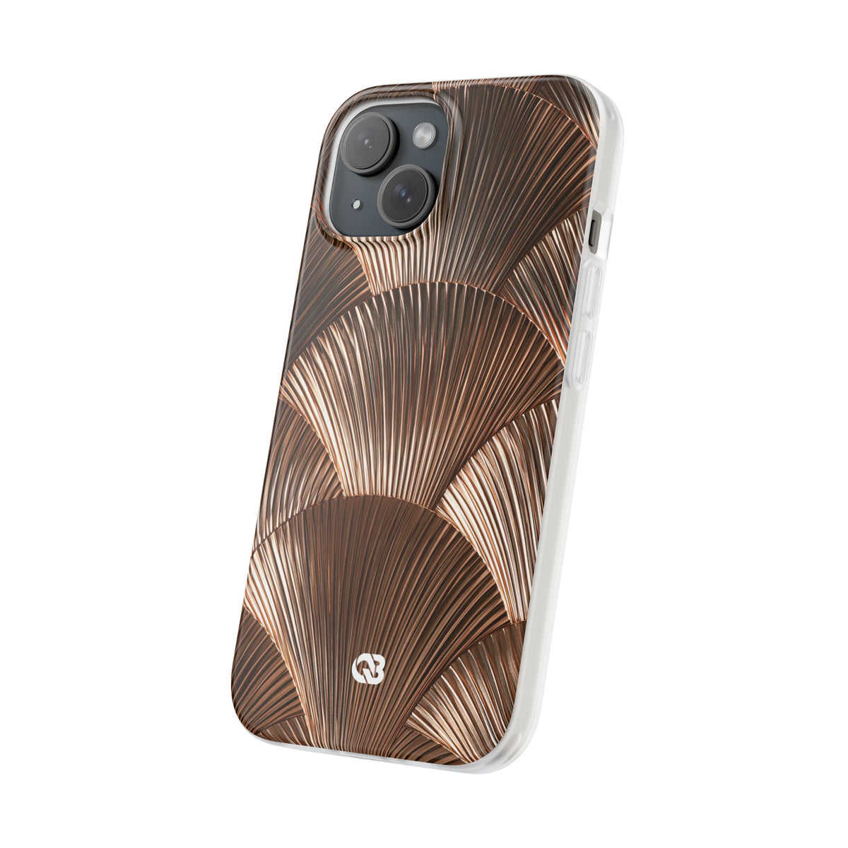 Rose Gilded Fan · Lite Phone Case for iPhone · Gold