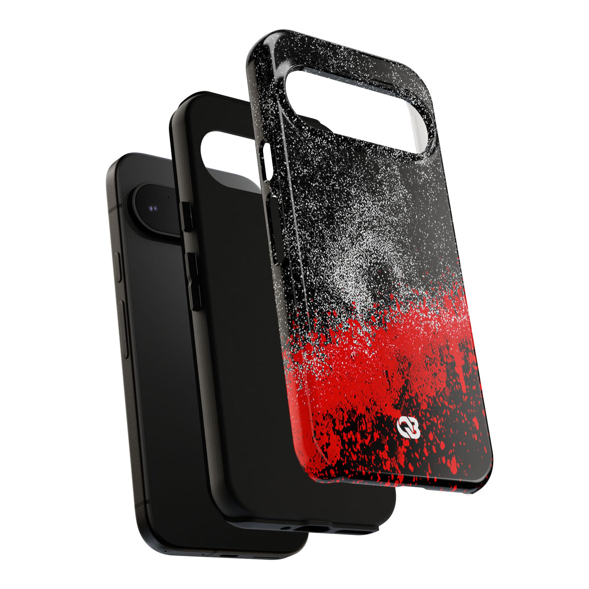 Crimson Noir Drip · Tough Phone Case for Pixel · Black