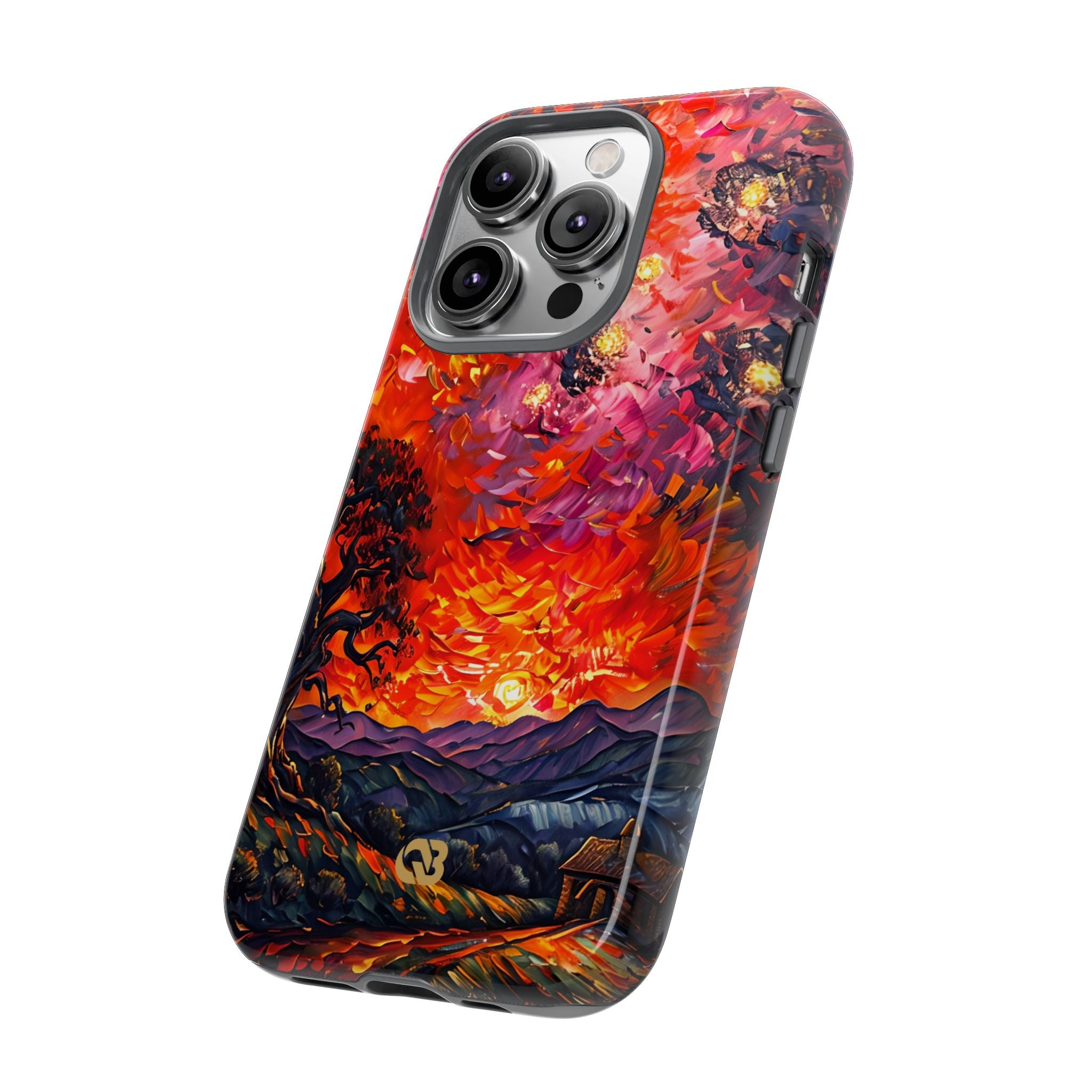 Molten Sky Tree · Tough Handyhülle für iPhone