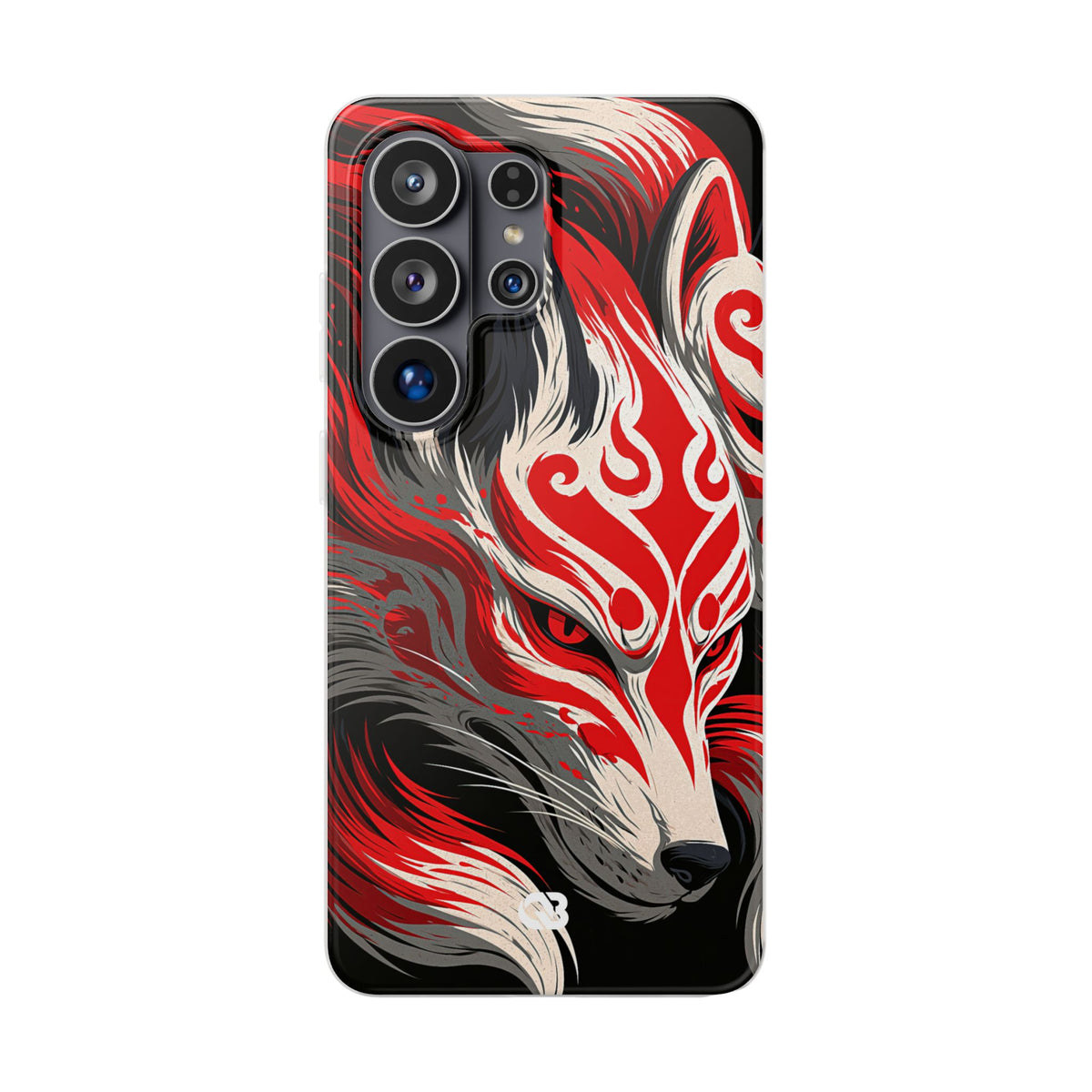 Crimson Kitsune Spirit · Lite Phone Case for Samsung · Red