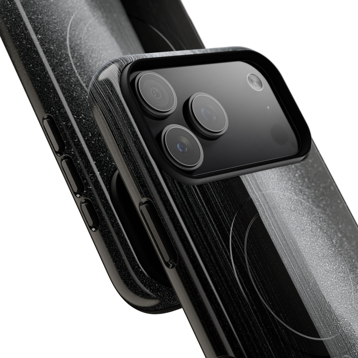Orbital Monolith · Tough 2.0 Magnetic Phone Case for iPhone · Black