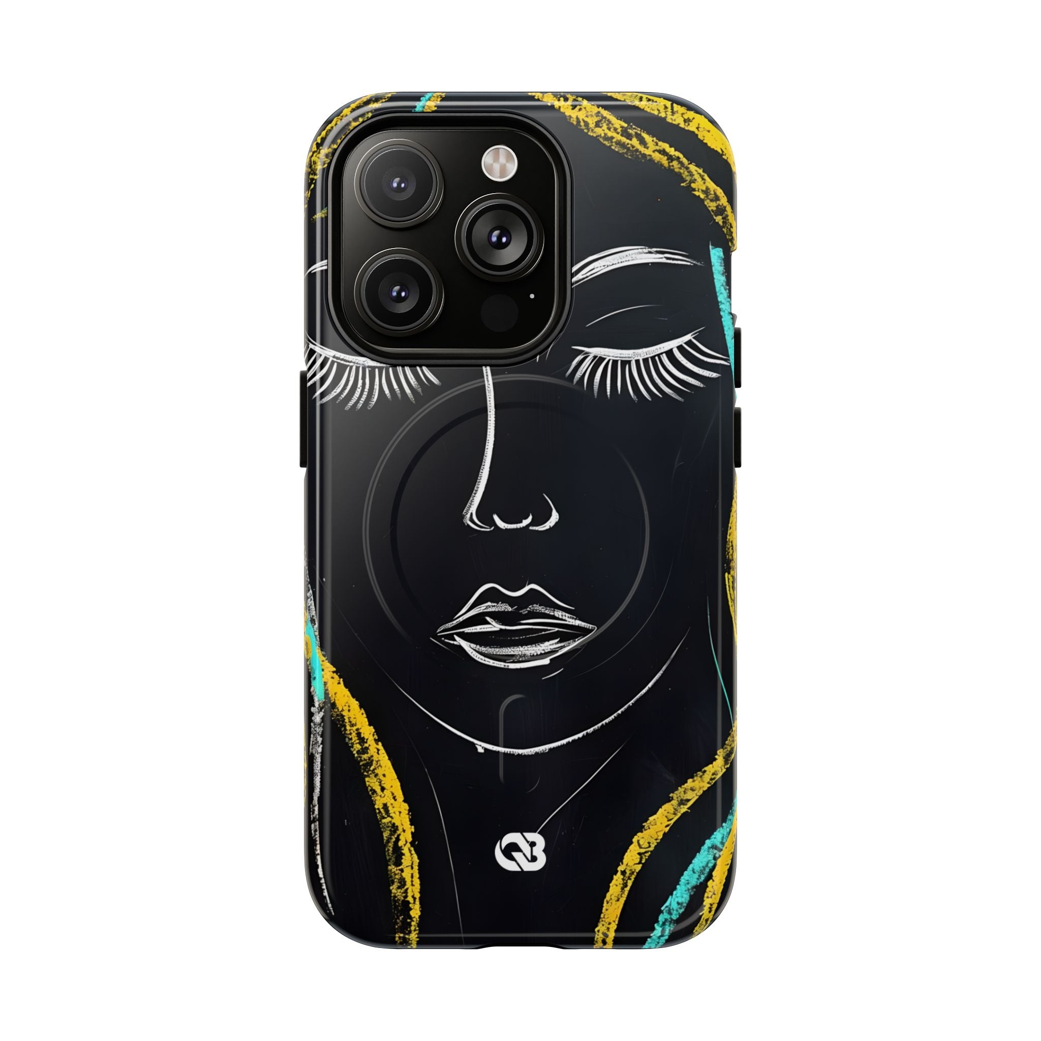 Obsidian Chalk Portrait · Tough+ Magsafe