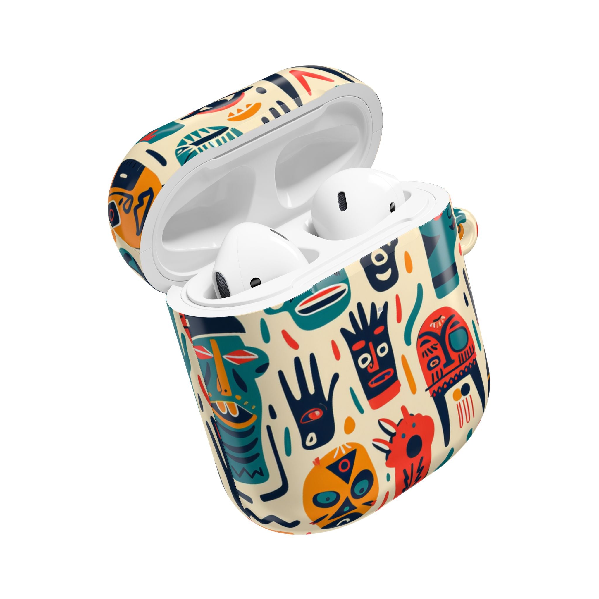 Tribal Faces - AirPods Case