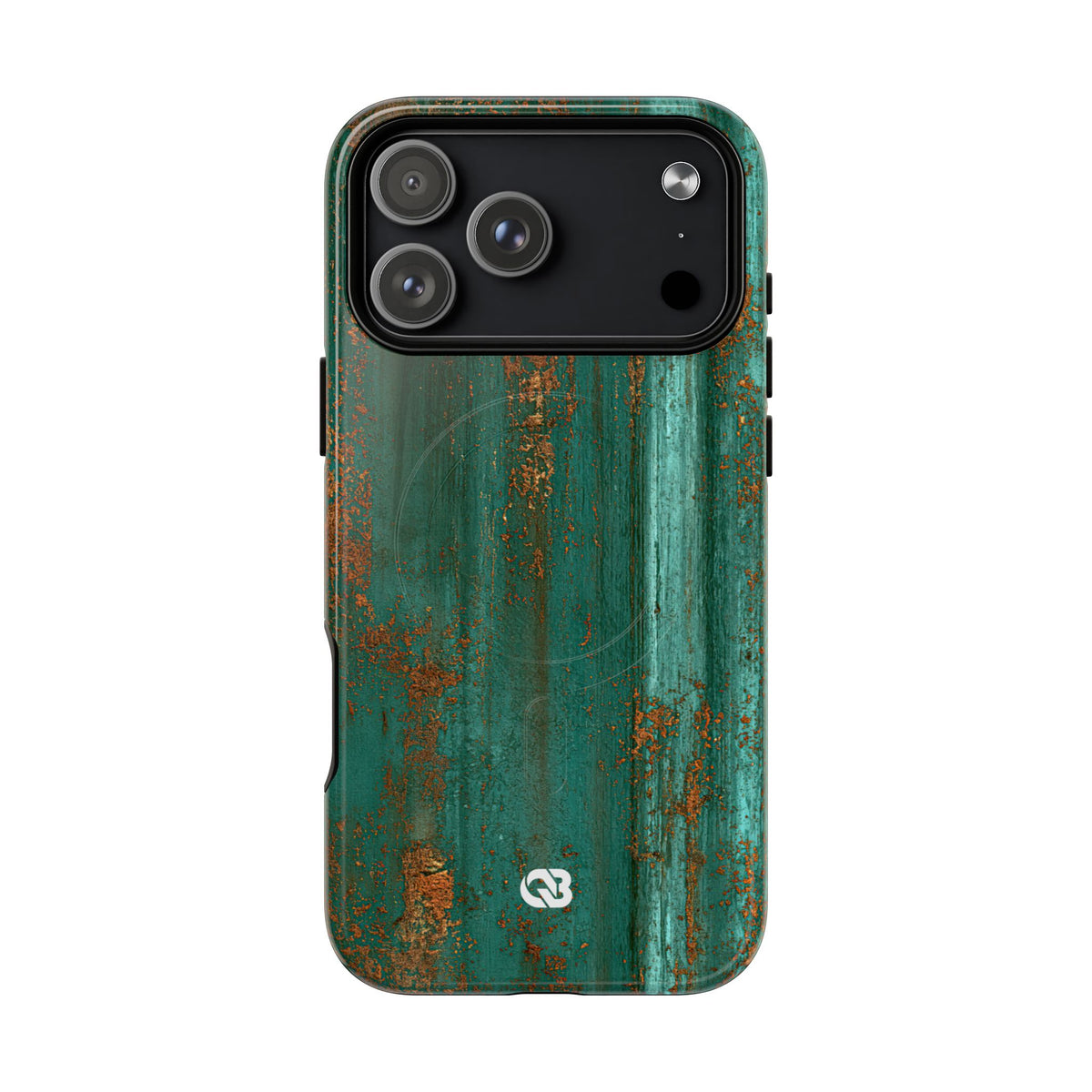 Oxidized Verdigris · Tough 2.0 Magnetic Phone Case for iPhone · Teal
