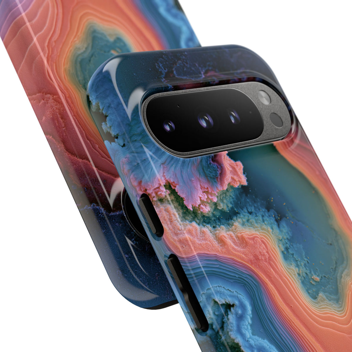 Luminous Resonance · Tough Phone Case for Pixel · Blue