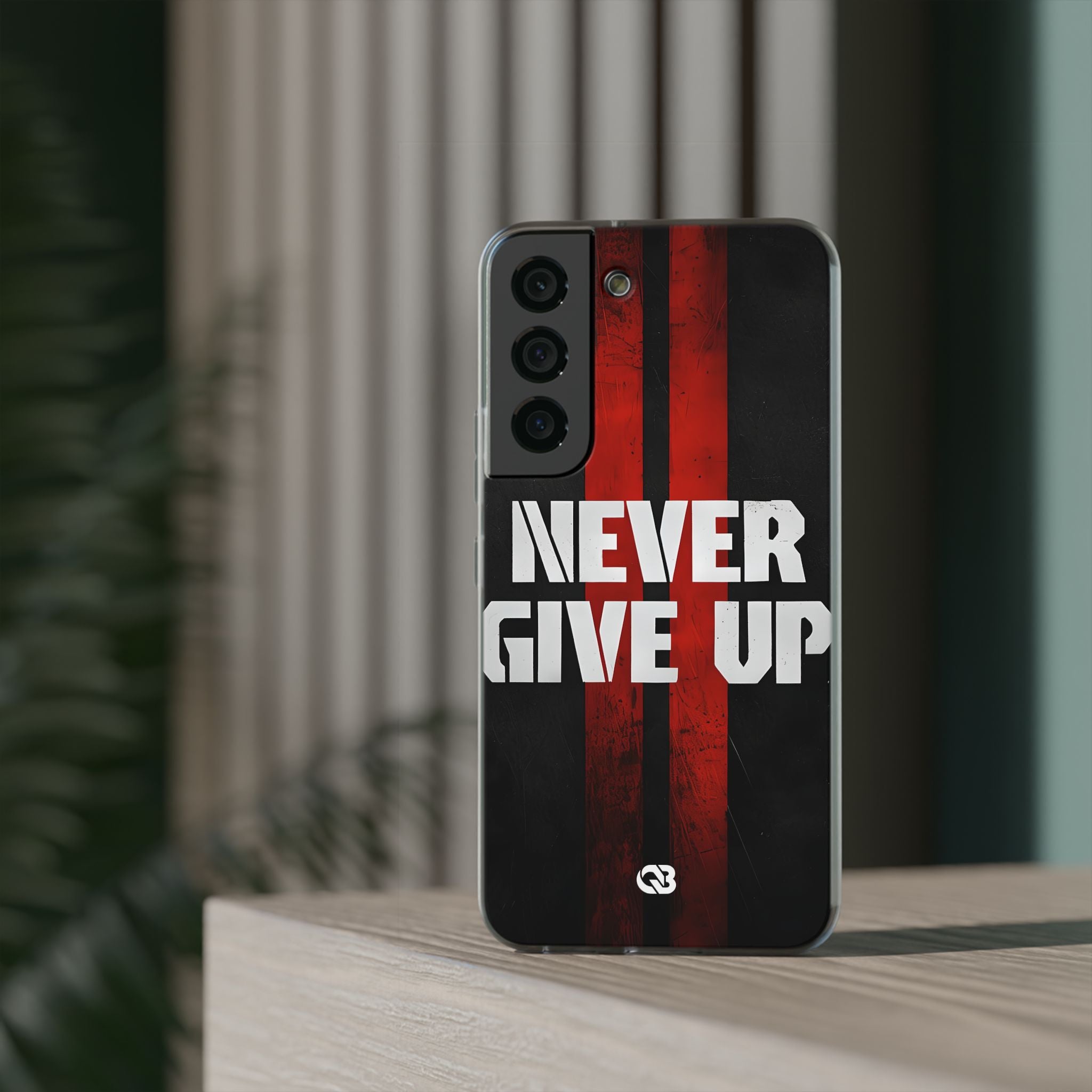 Crimson Grit Resolve · Soft Handyhülle für Samsung