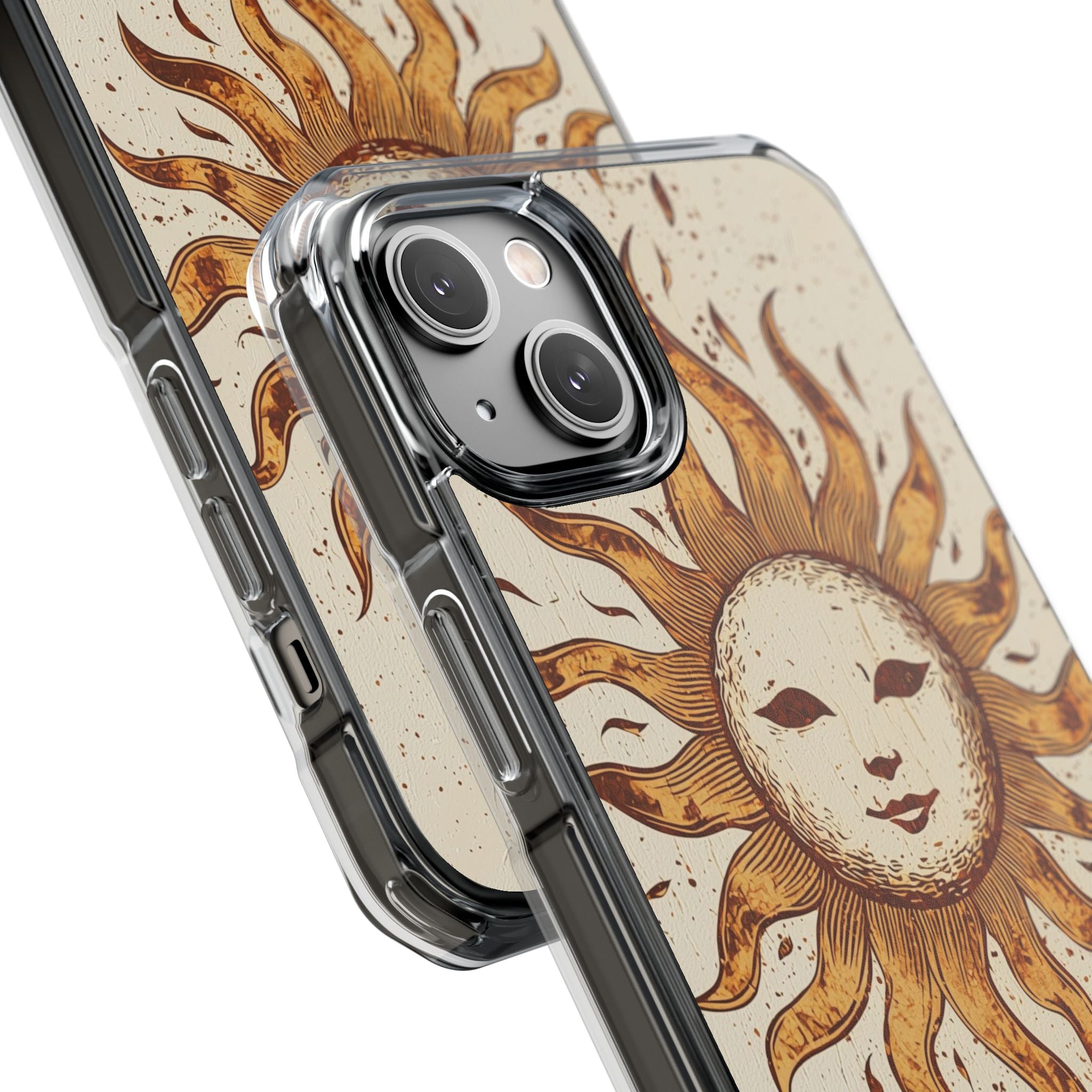 Rustic Solar Mask · Impact Phone Case for iPhone · Magsafe